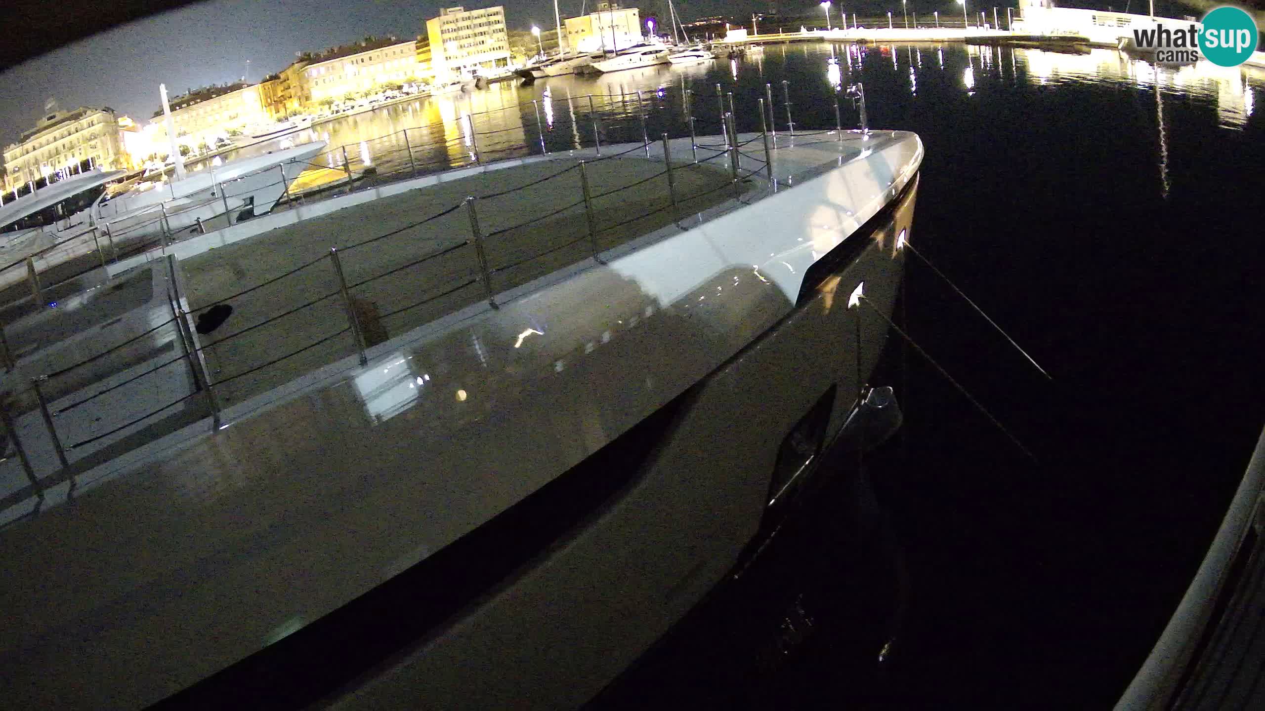 Rijeka – Botel Marina webcam en direct