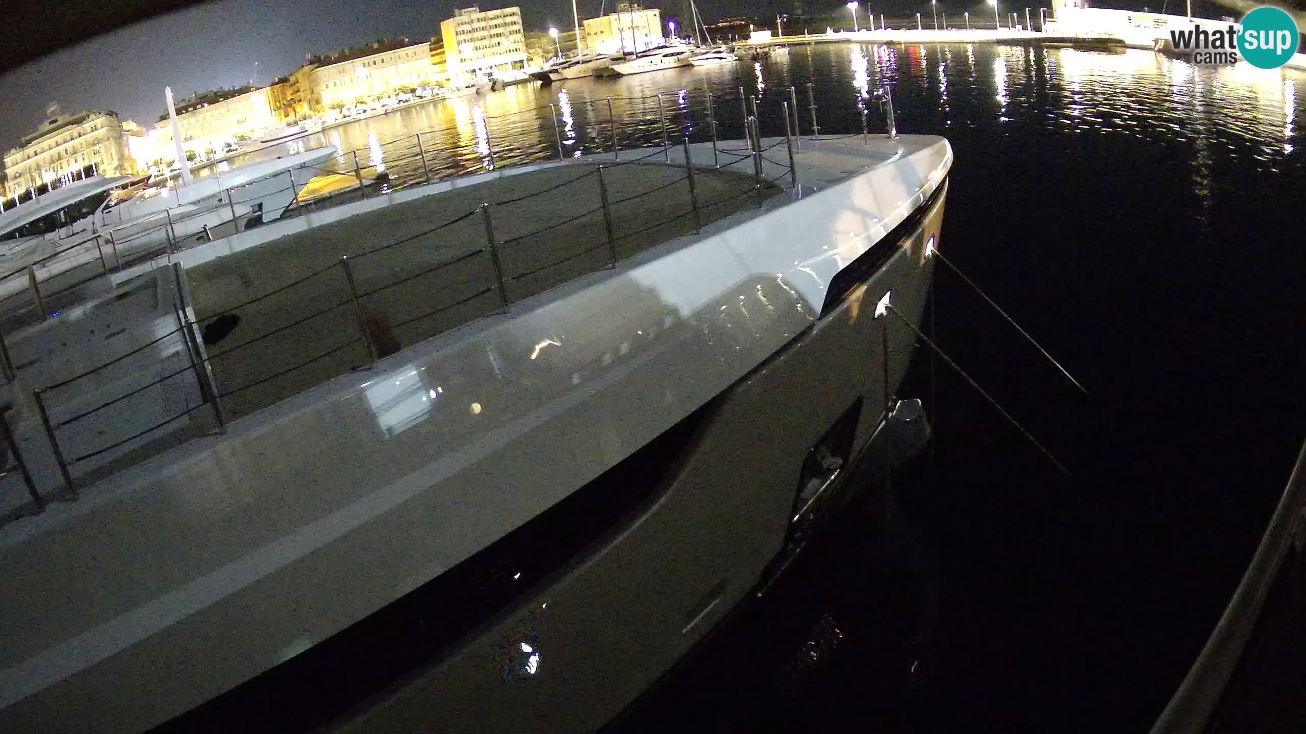 Rijeka – Botel Marina webcam en direct