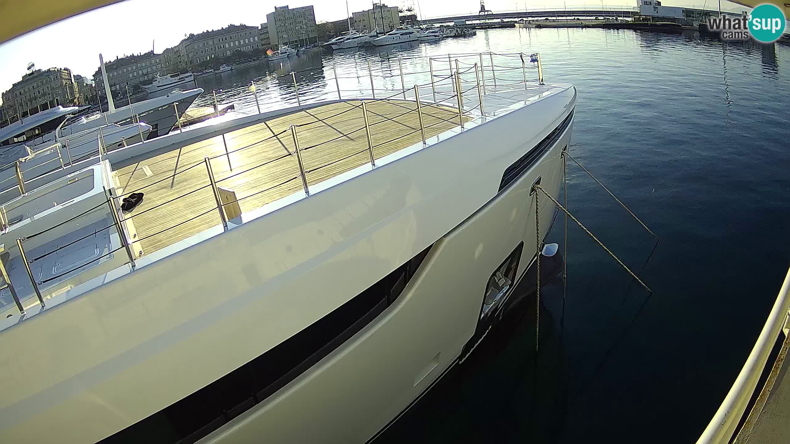 Rijeka – Botel Marina web kamera