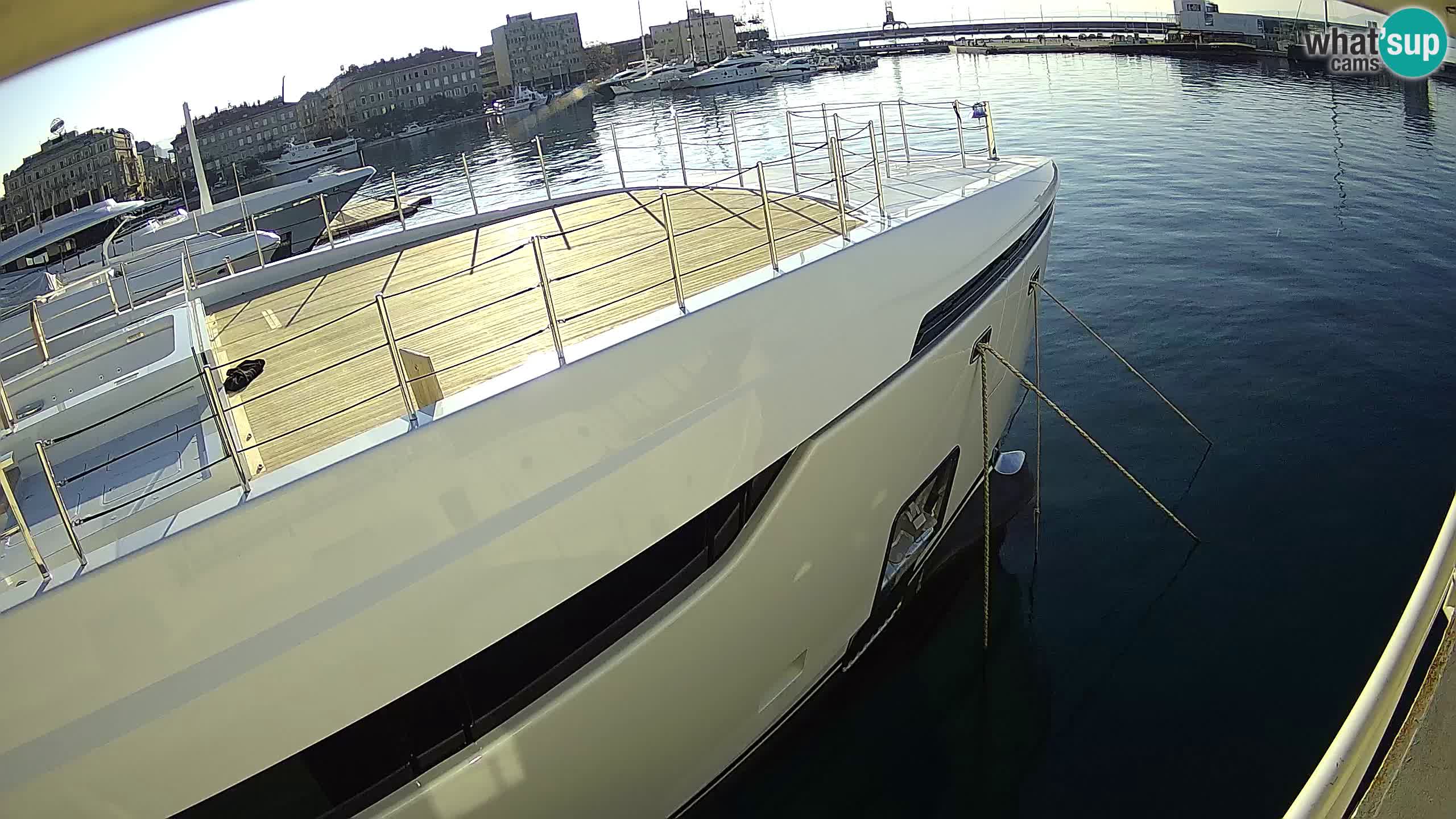 Rijeka – Botel Marina web kamera