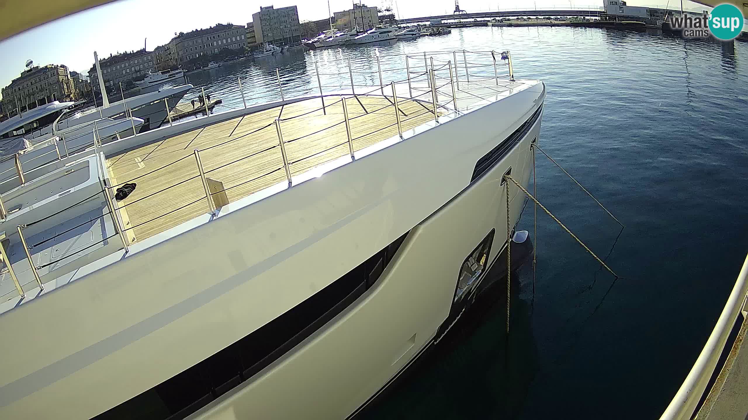Rijeka – Botel Marina webcam en direct
