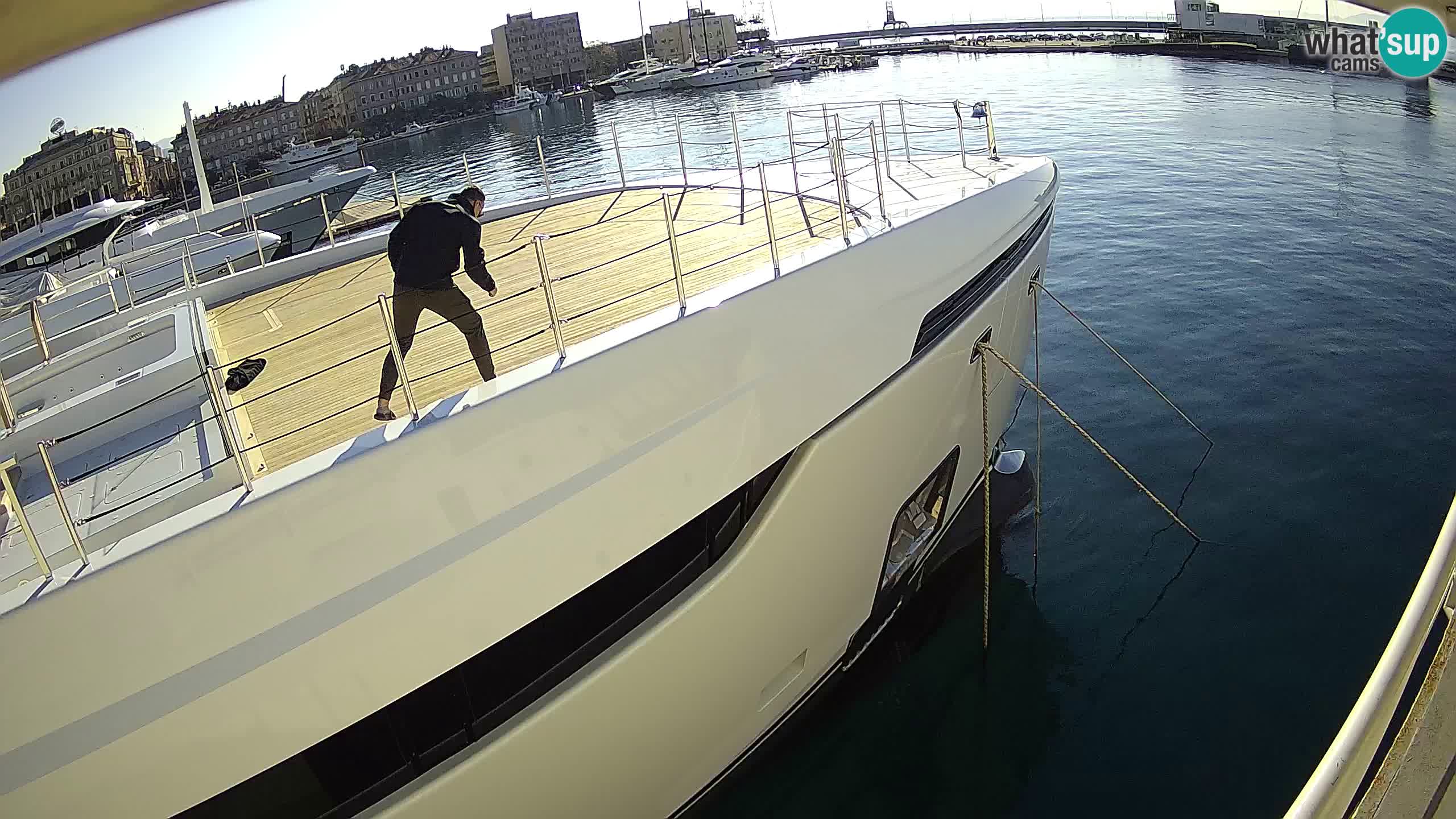 Rijeka – Botel Marina web kamera