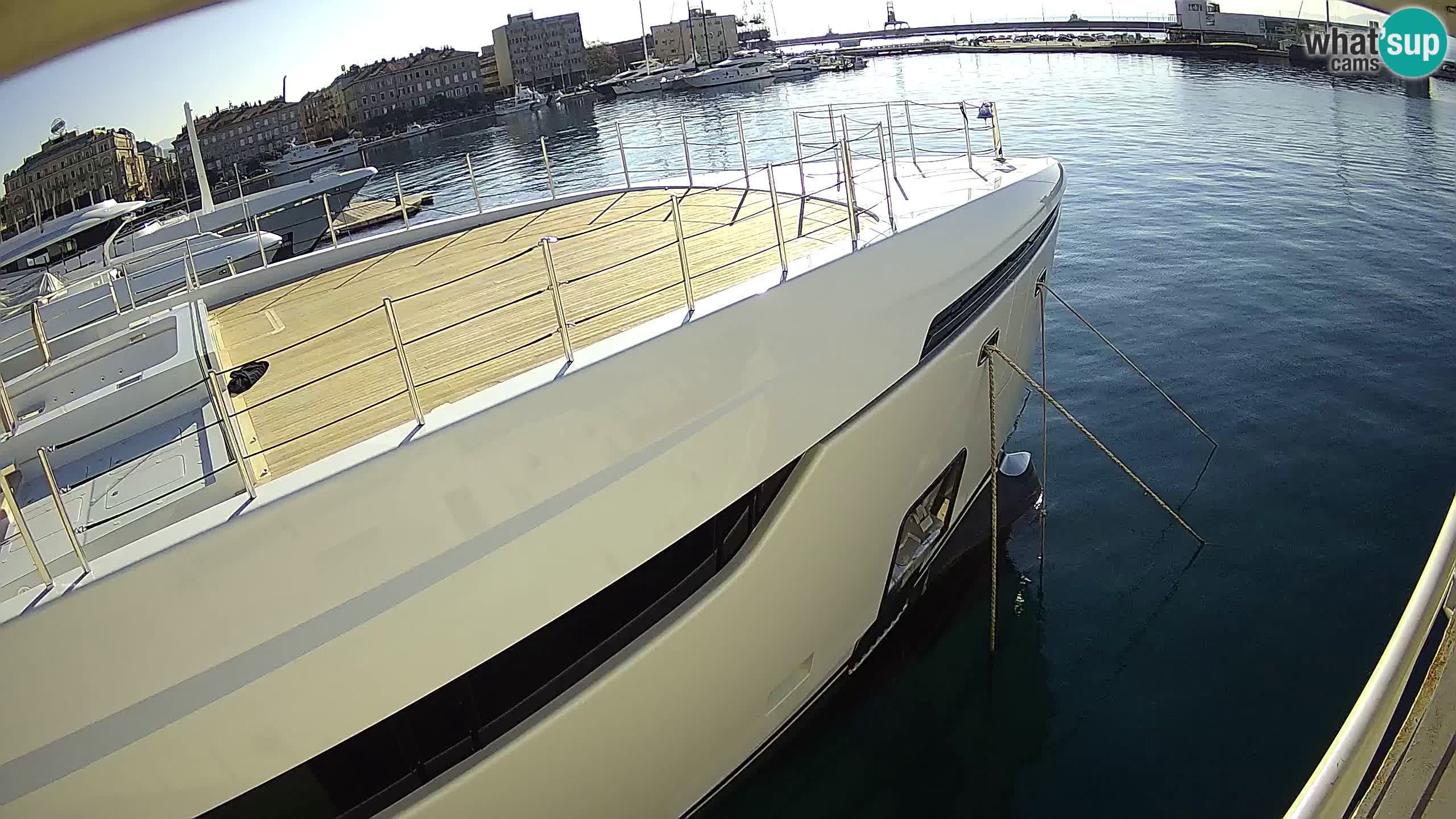 Rijeka – Botel Marina web kamera