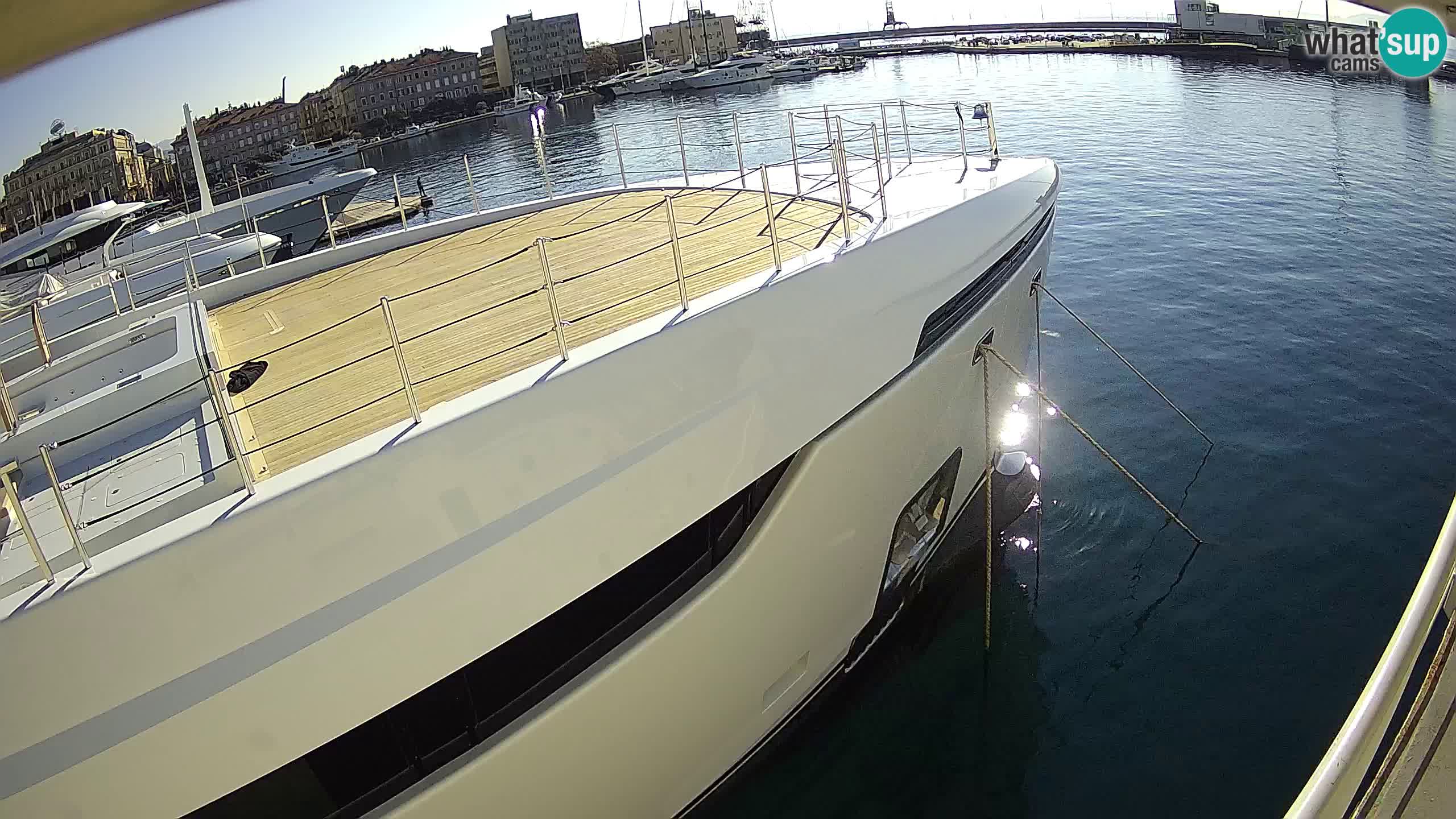 Rijeka – Botel Marina webcam en direct