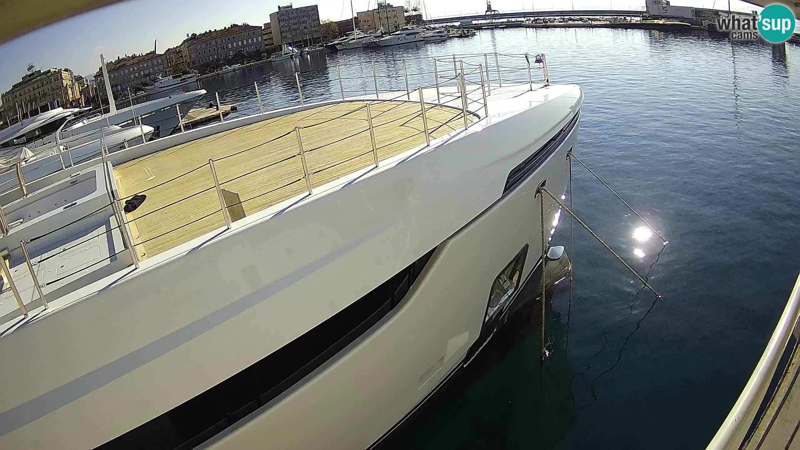 Rijeka – Botel Marina web kamera