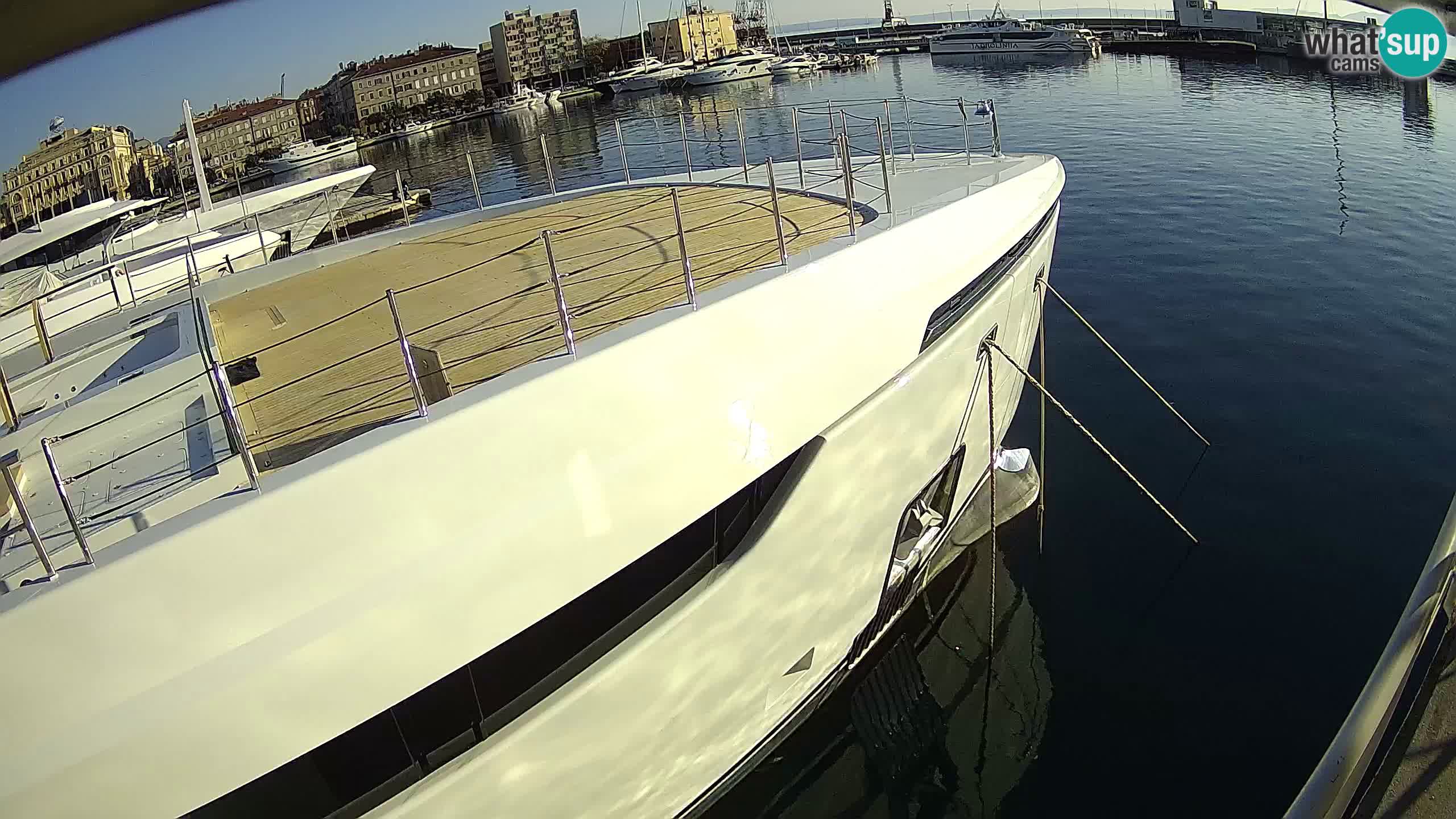 Botel Marina cámara web en vivo Rijeka
