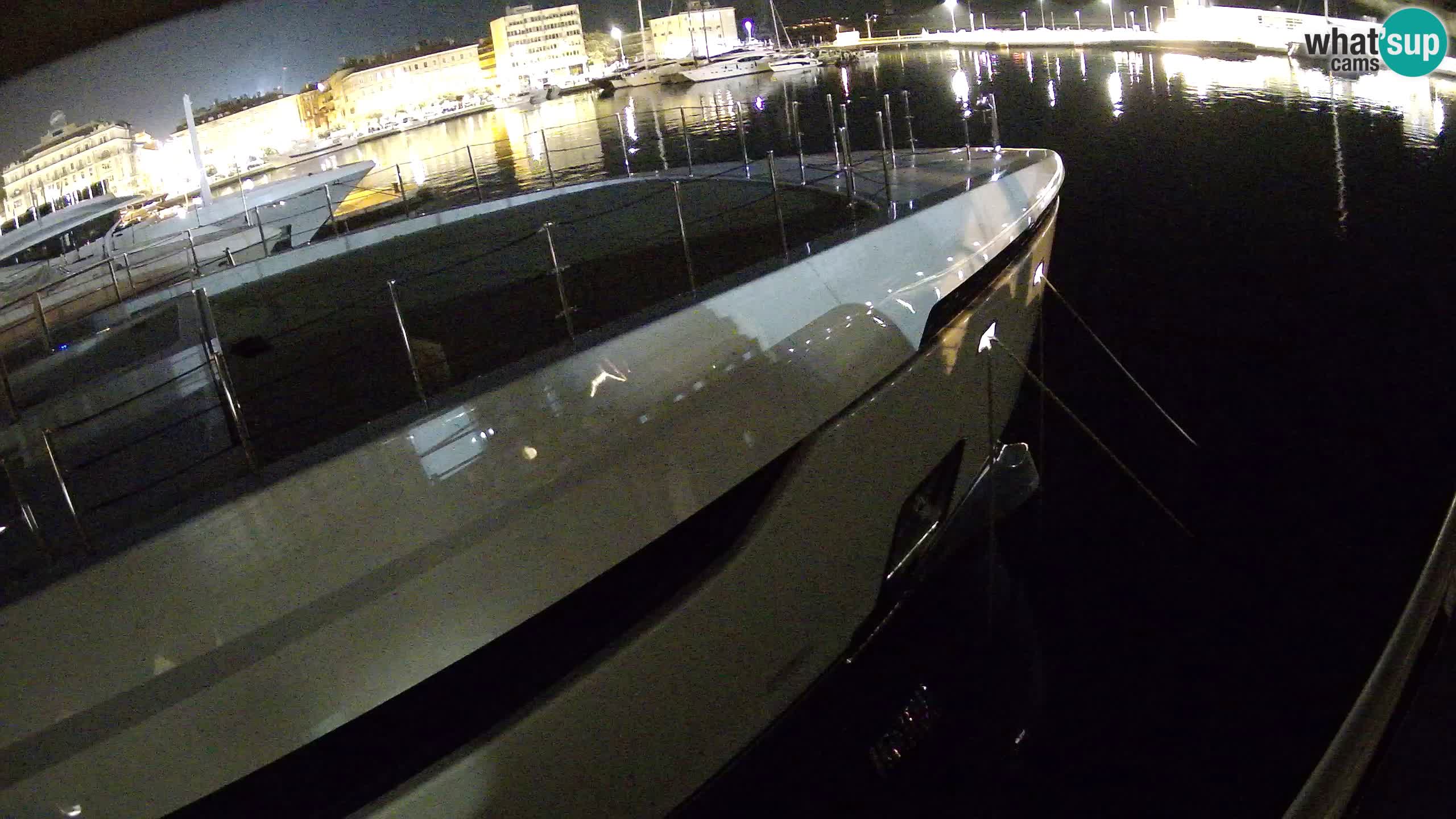 Rijeka – Botel Marina web kamera