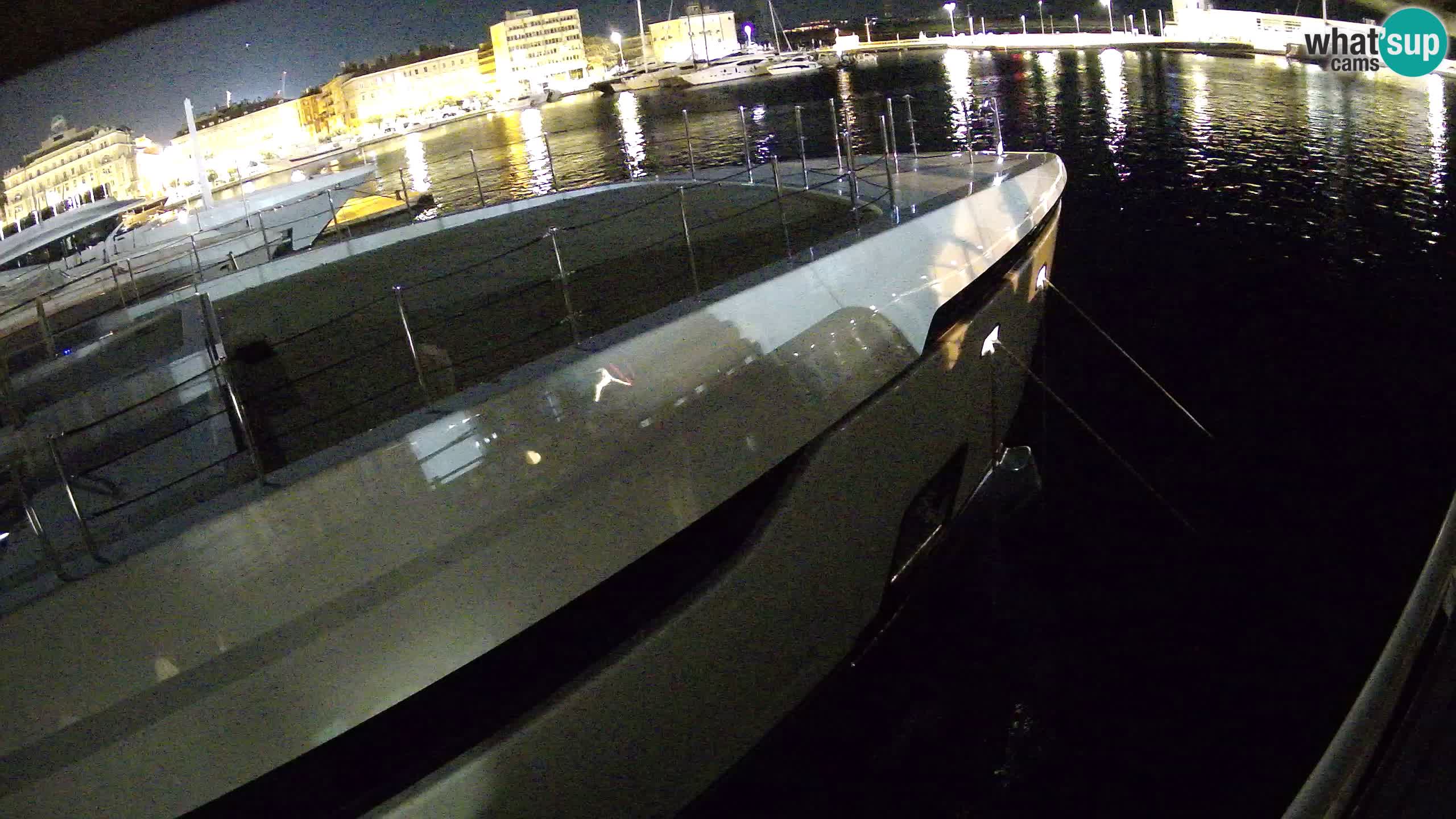 Reka – Botel Marina spletna kamera