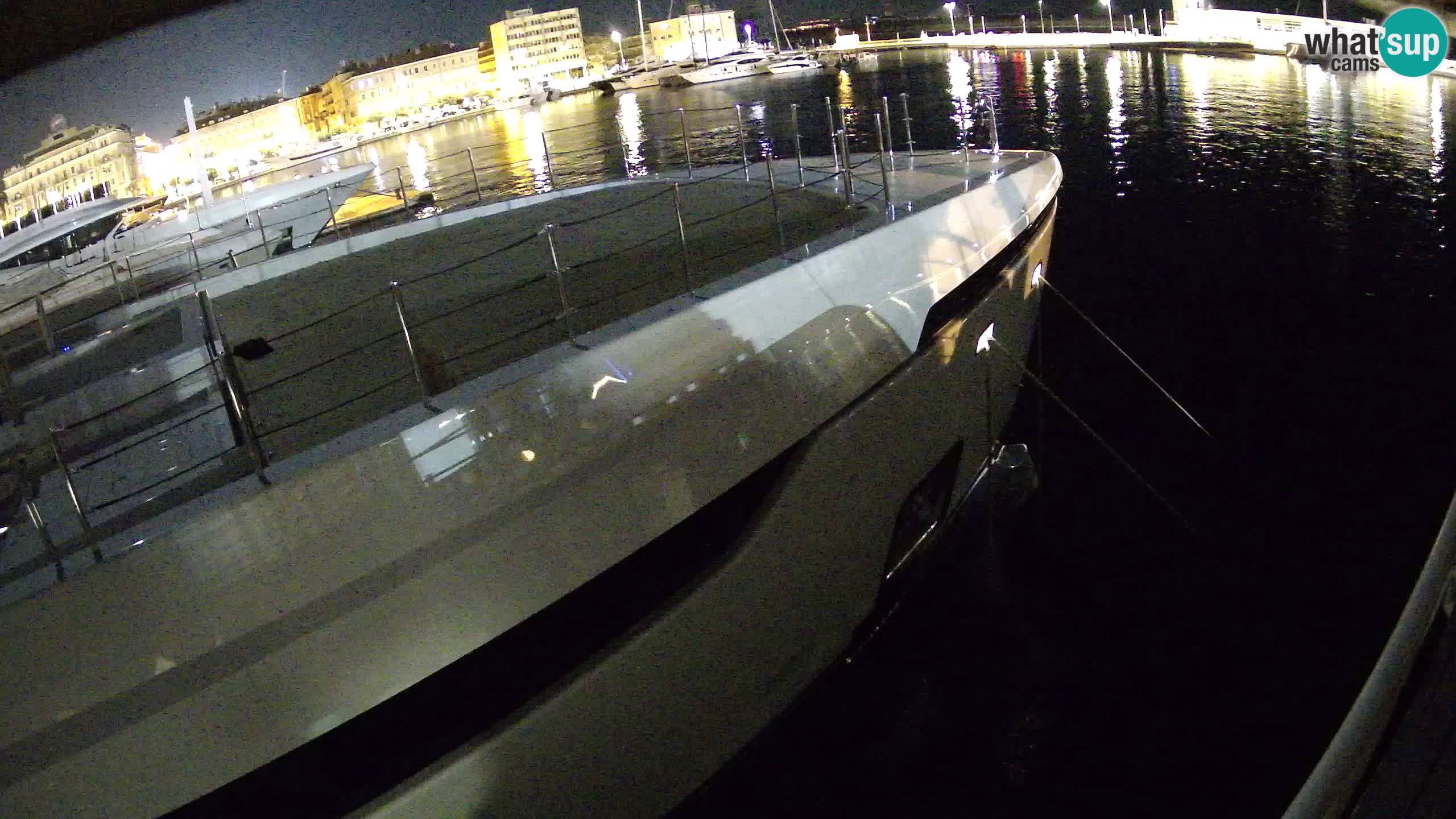 Reka – Botel Marina spletna kamera