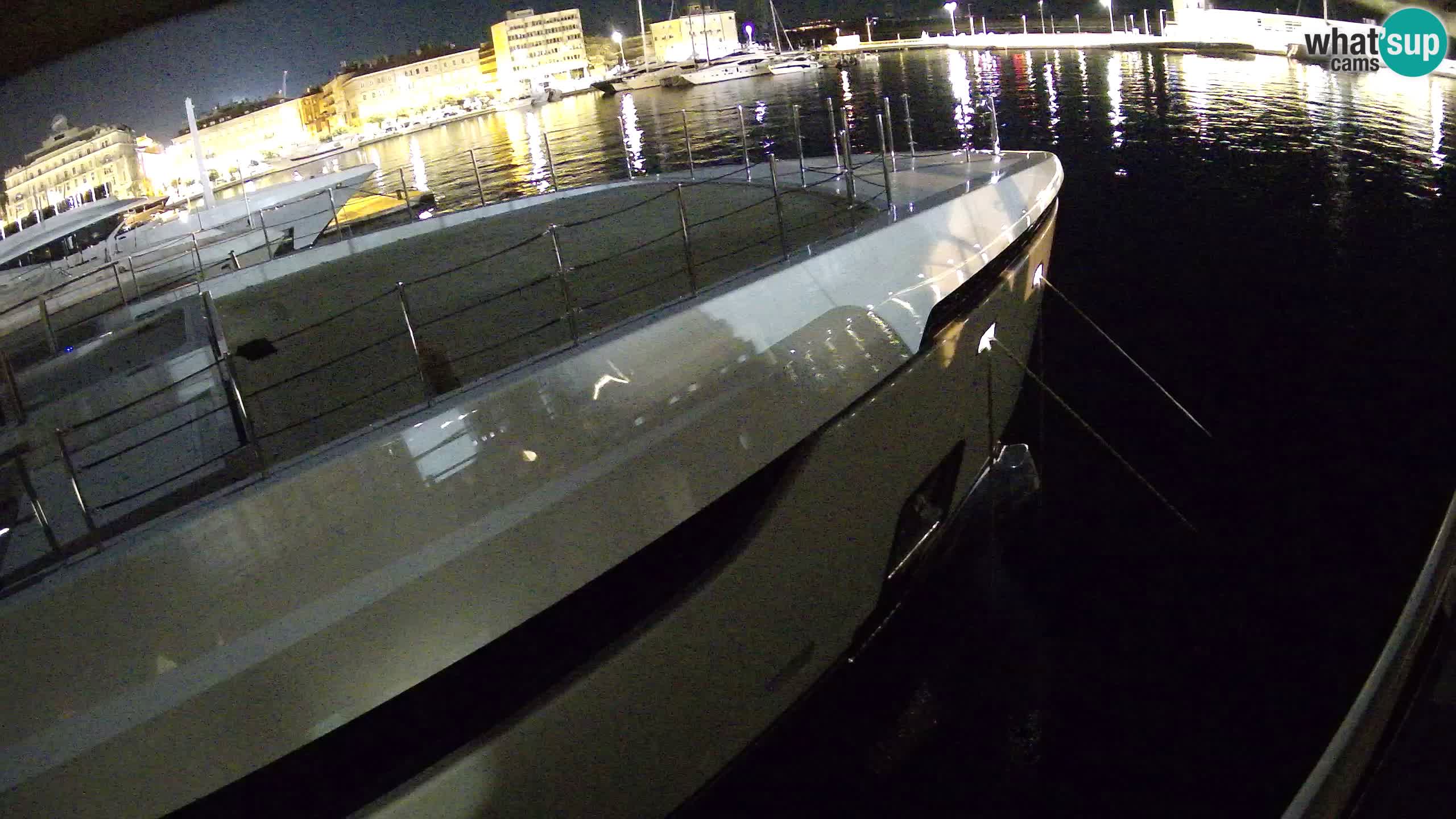 Botel Marina cámara web en vivo Rijeka