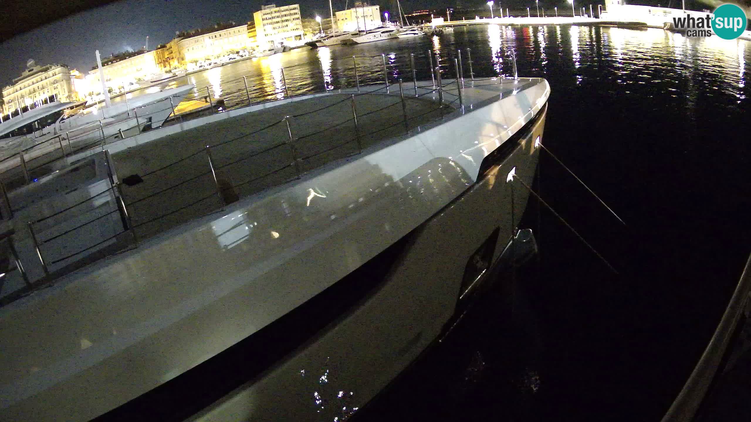 Rijeka – Botel Marina webcam en direct