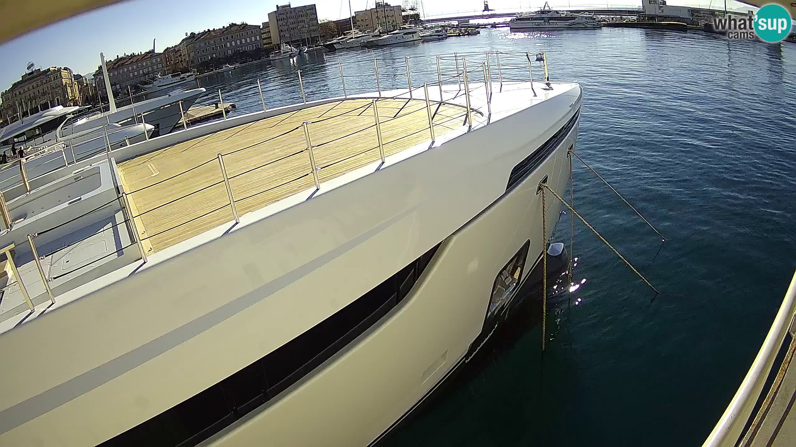 Rijeka – Botel Marina web kamera