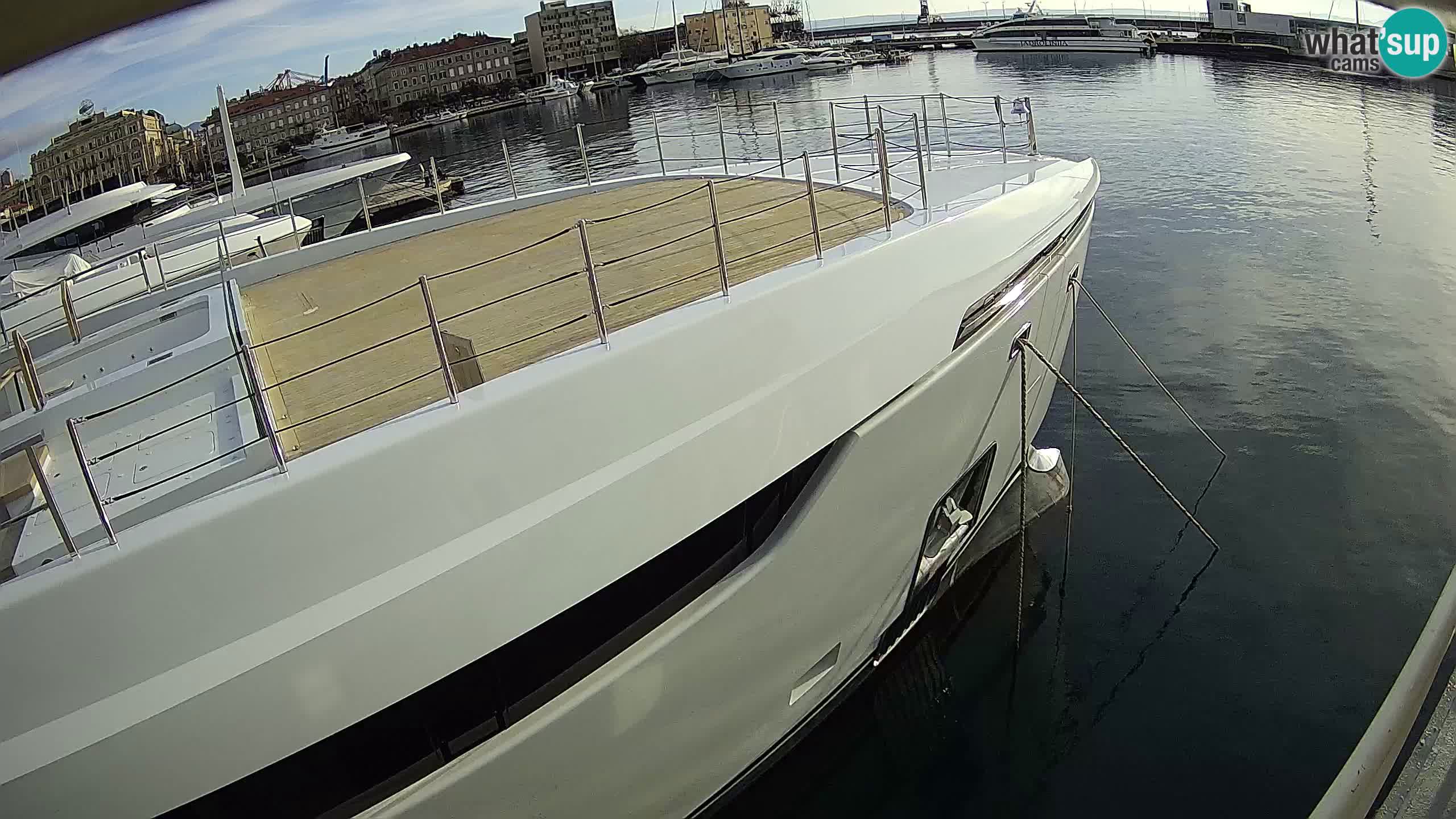 Rijeka – Botel Marina webcam en direct