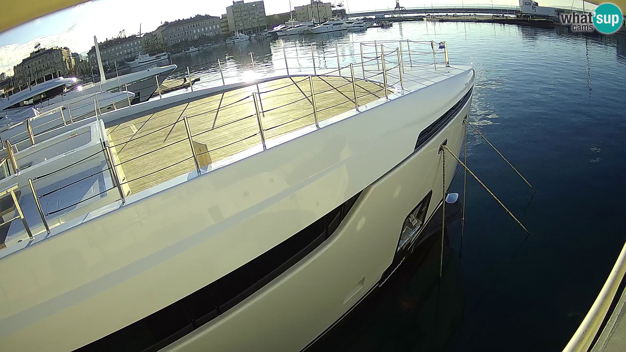 Rijeka – Botel Marina webcam en direct