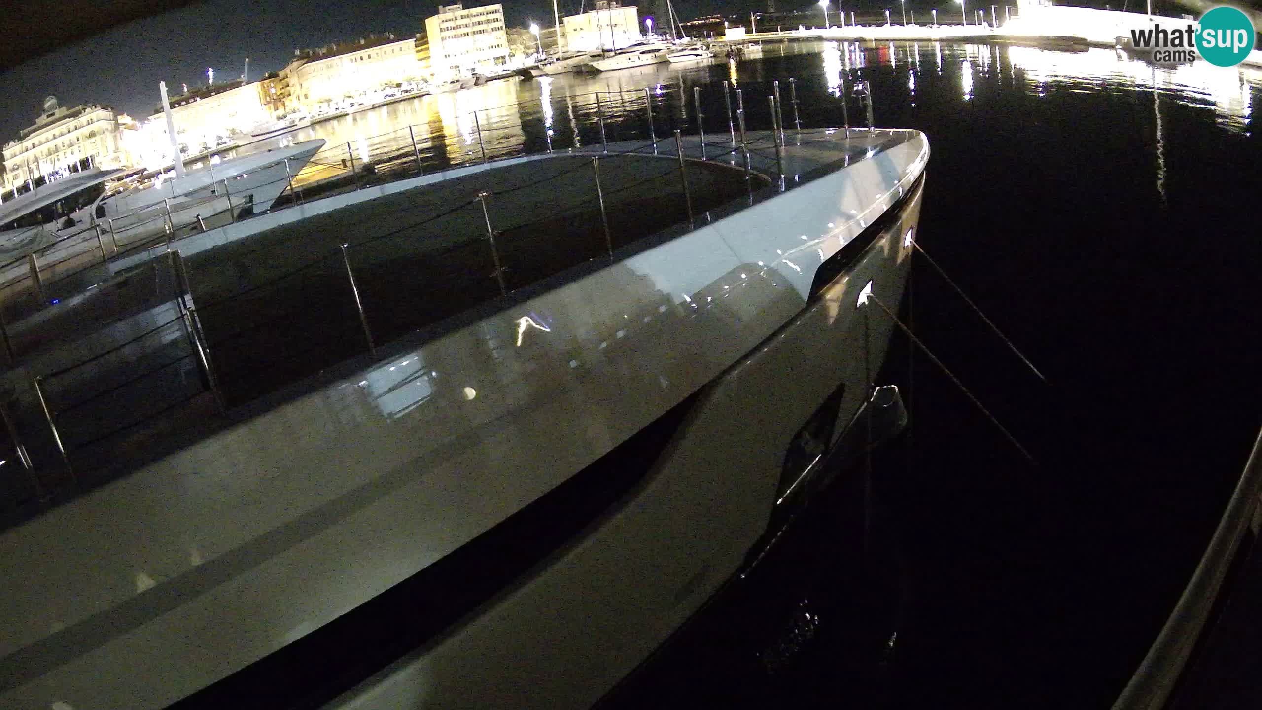 Botel Marina cámara web en vivo Rijeka