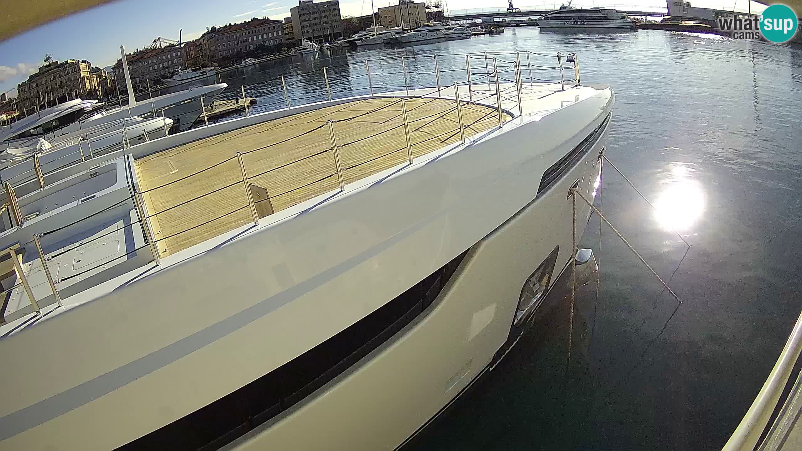 Reka – Botel Marina spletna kamera