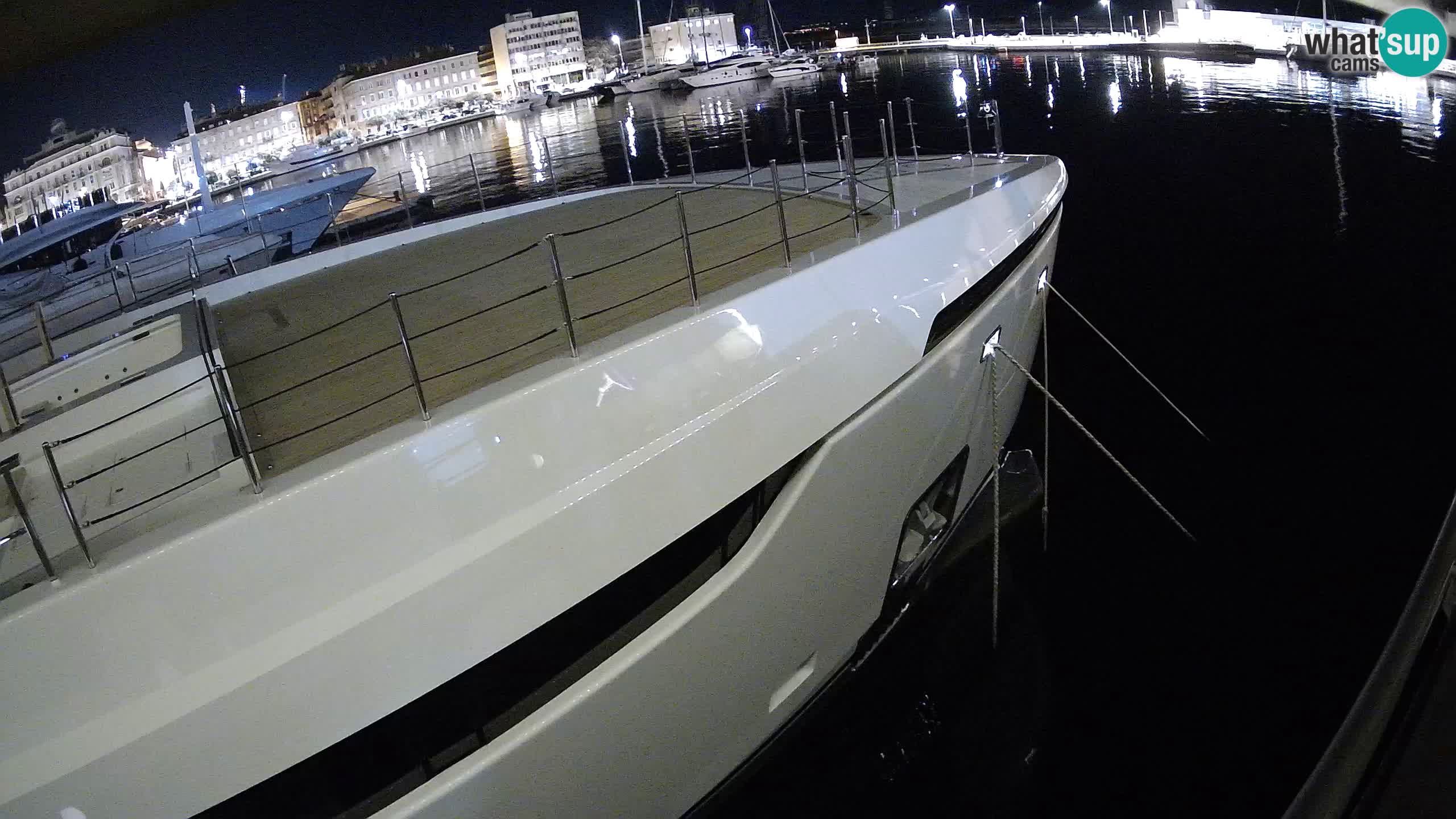 Rijeka – Botel Marina web kamera