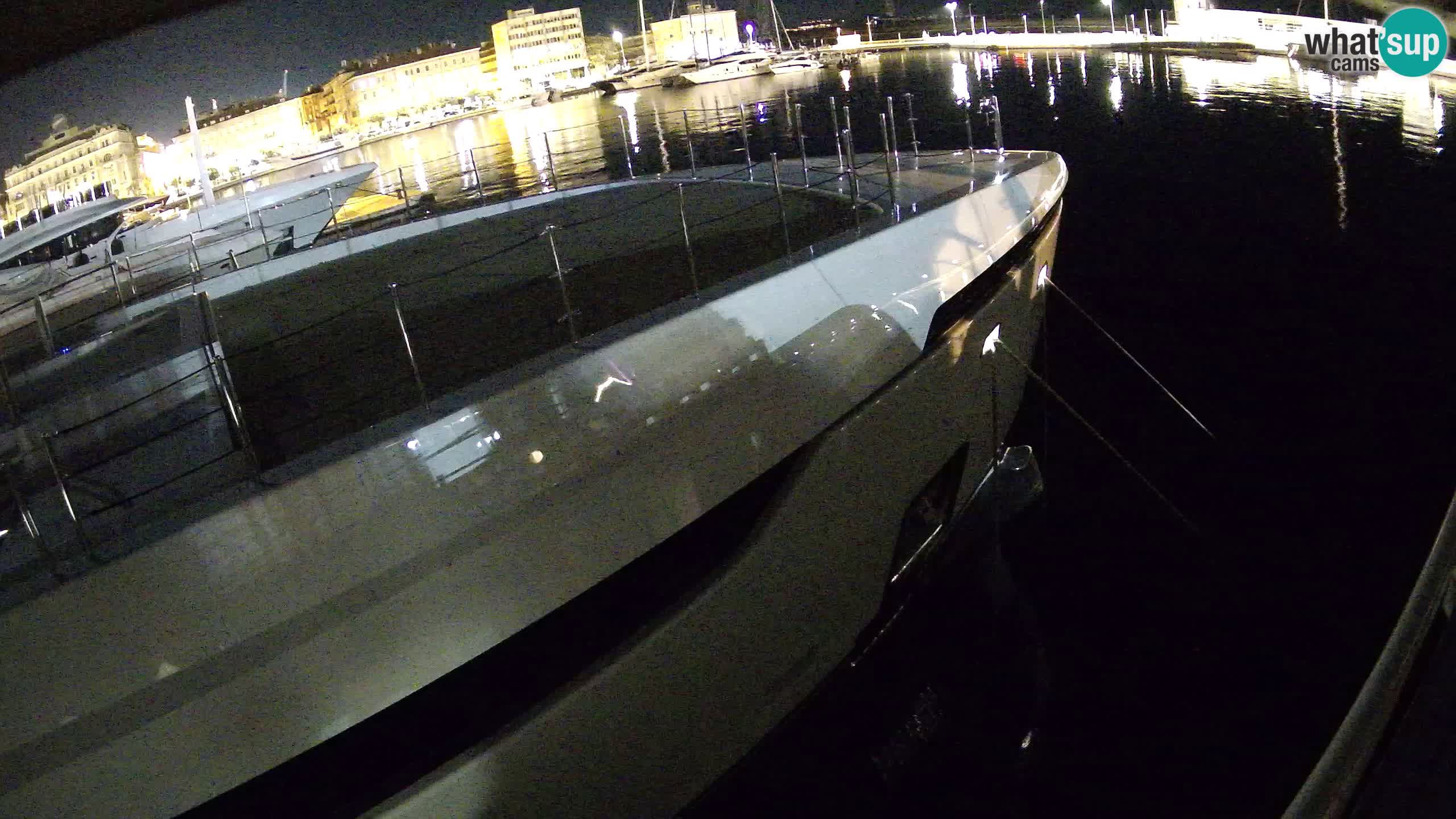 Rijeka – Botel Marina web kamera