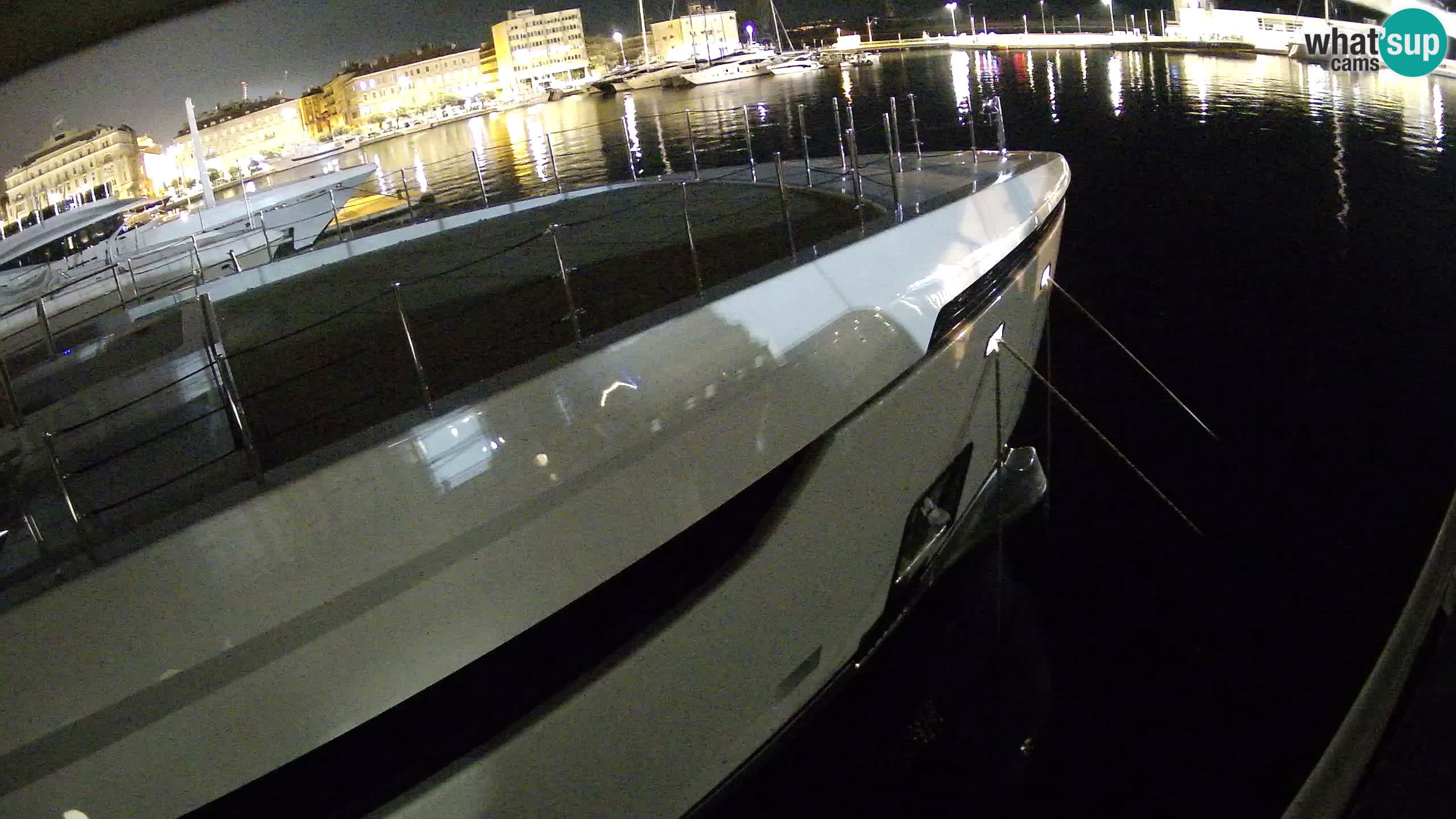 Rijeka – Botel Marina webcam en direct