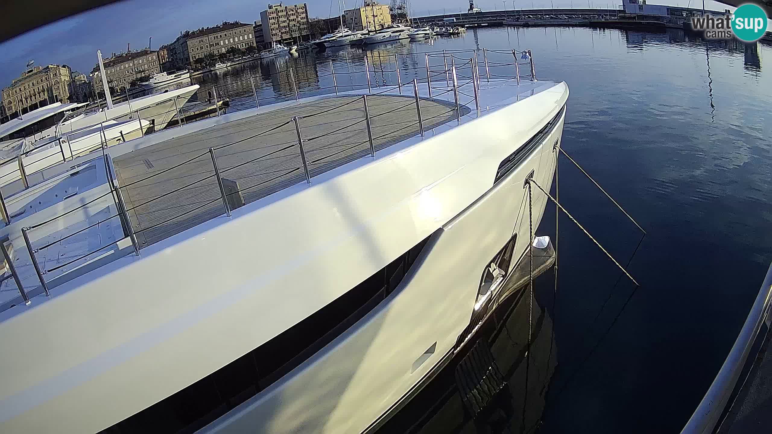 Rijeka – Botel Marina webcam en direct