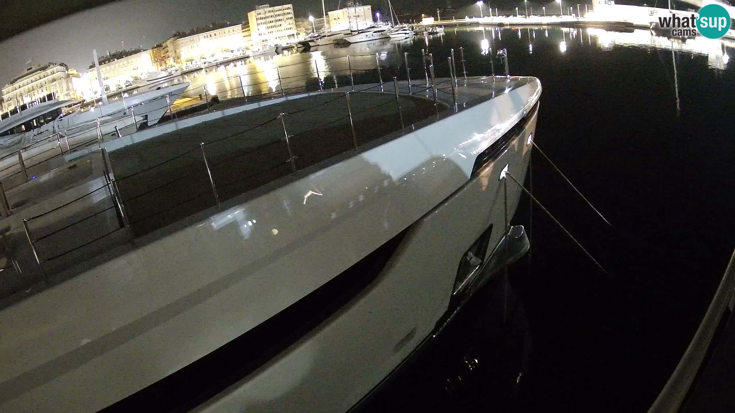 Reka – Botel Marina spletna kamera