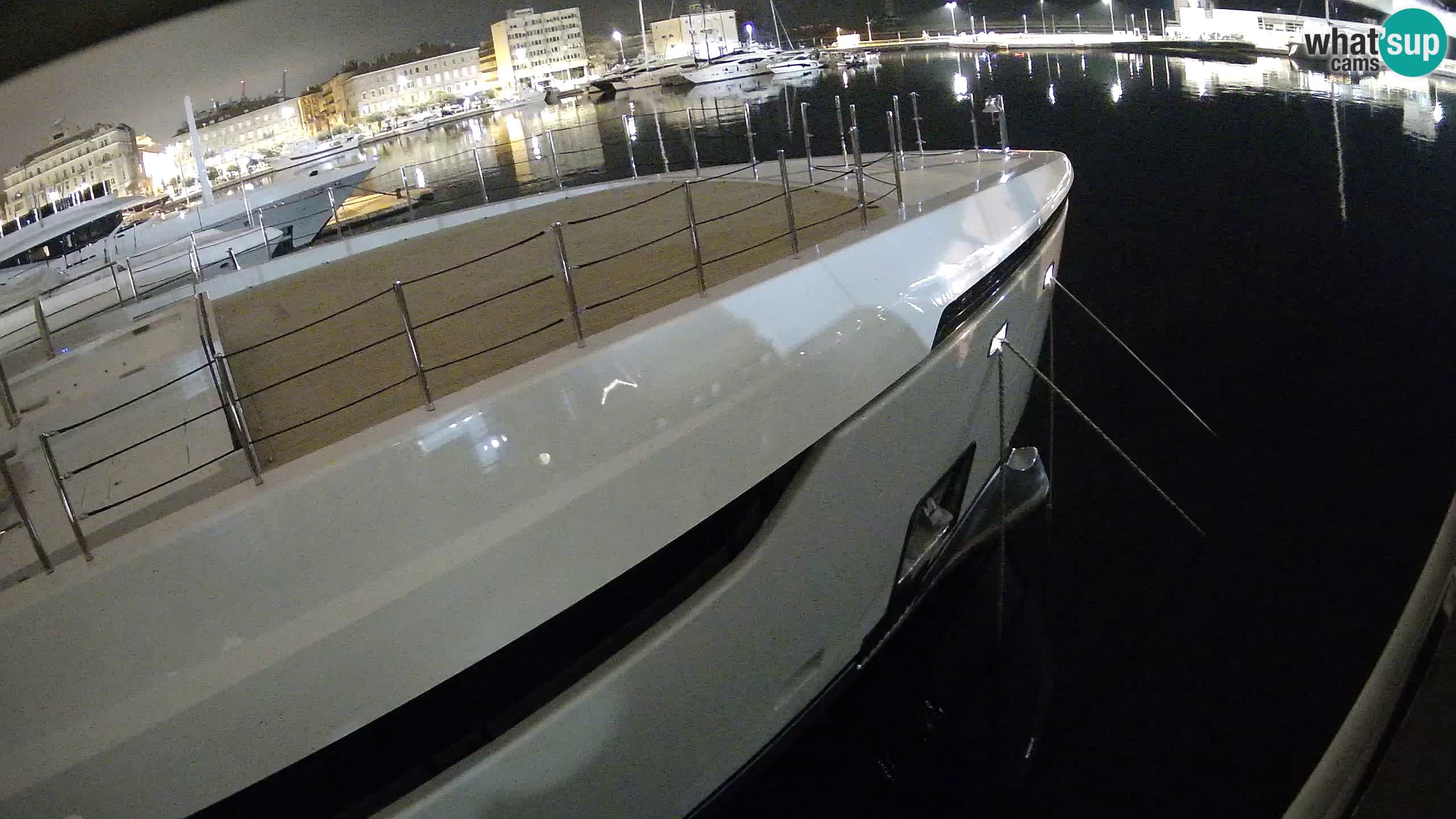 Rijeka – Botel Marina webcam en direct