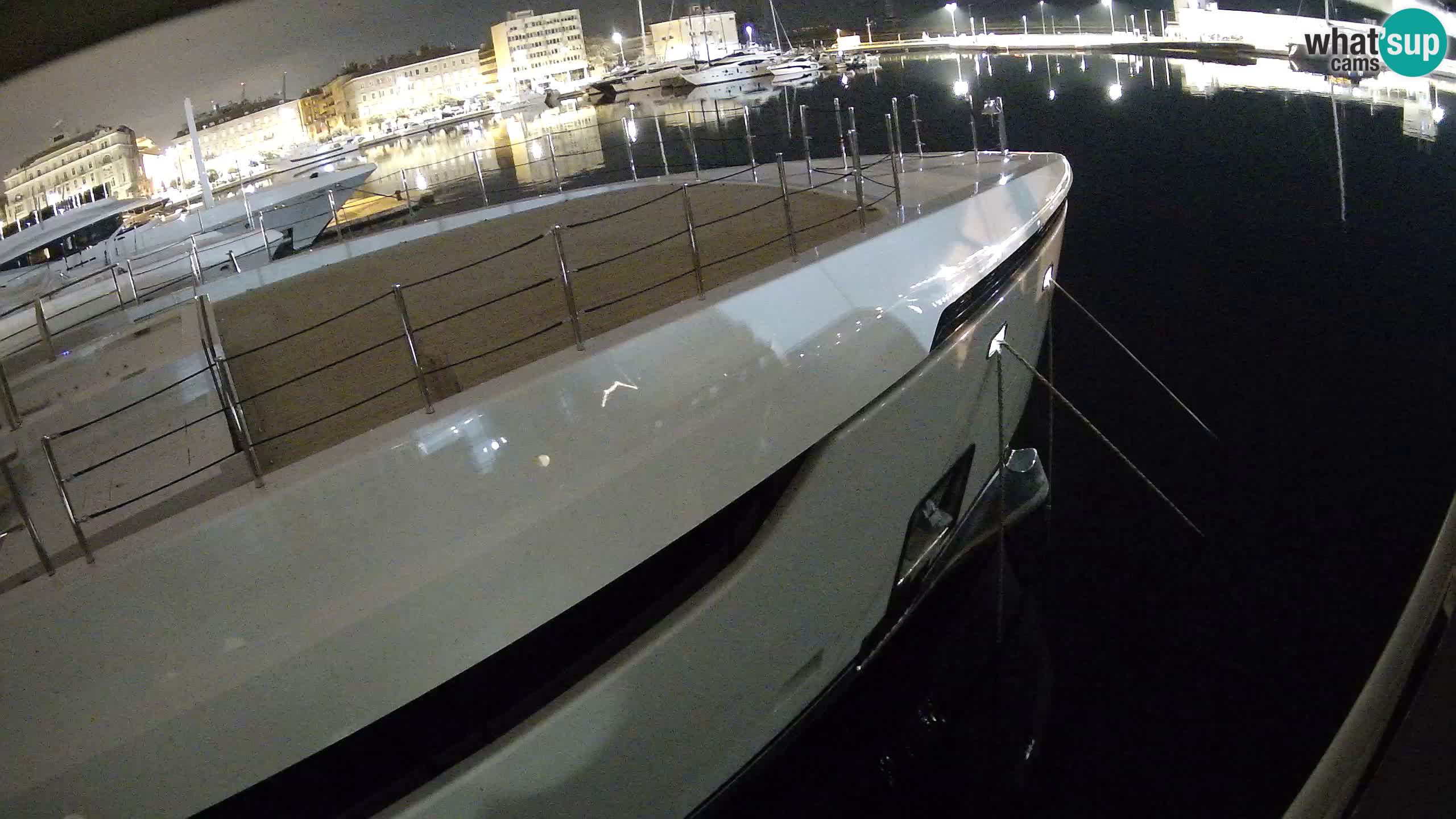 Botel Marina cámara web en vivo Rijeka