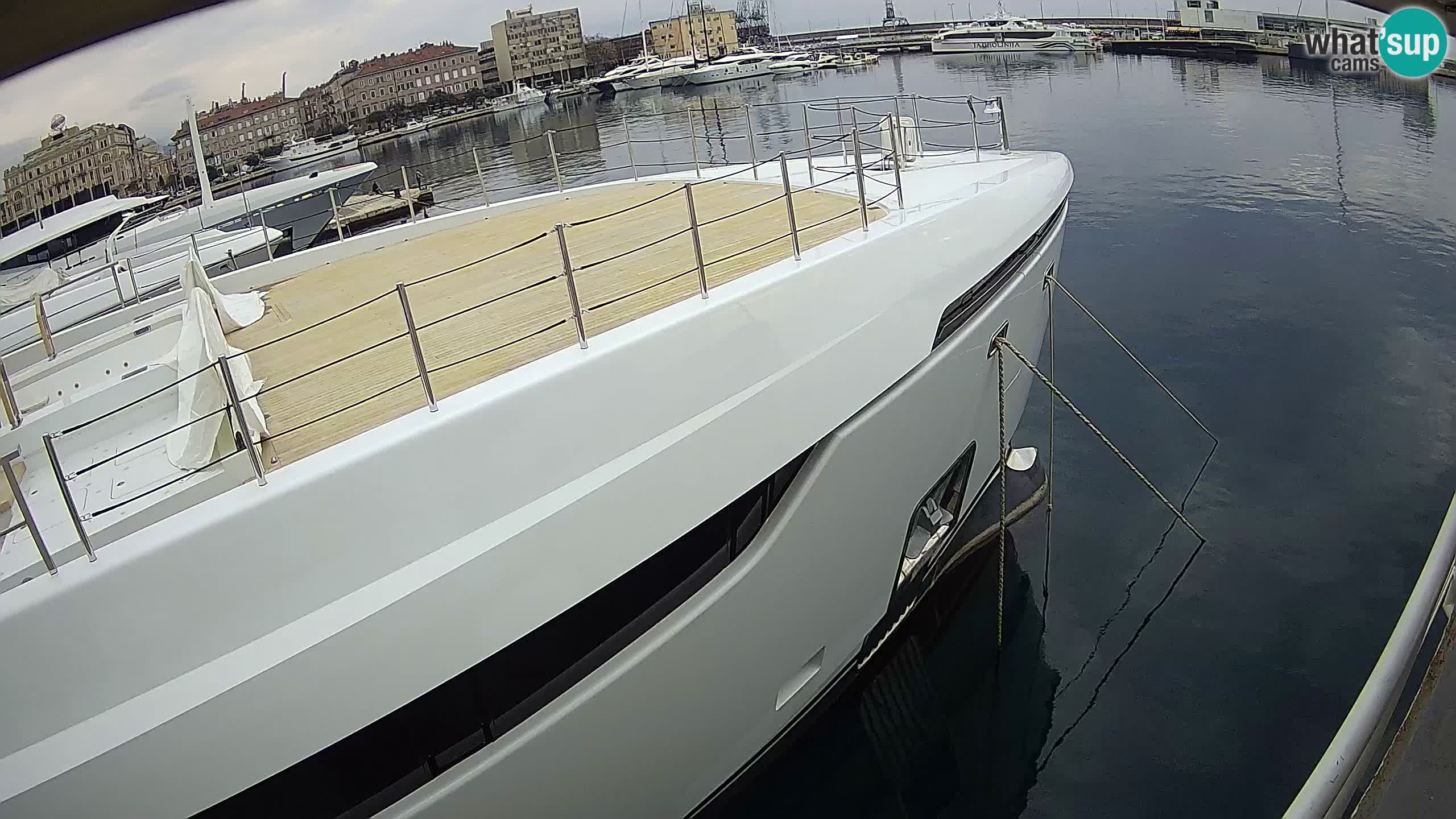 Rijeka – Botel Marina web kamera