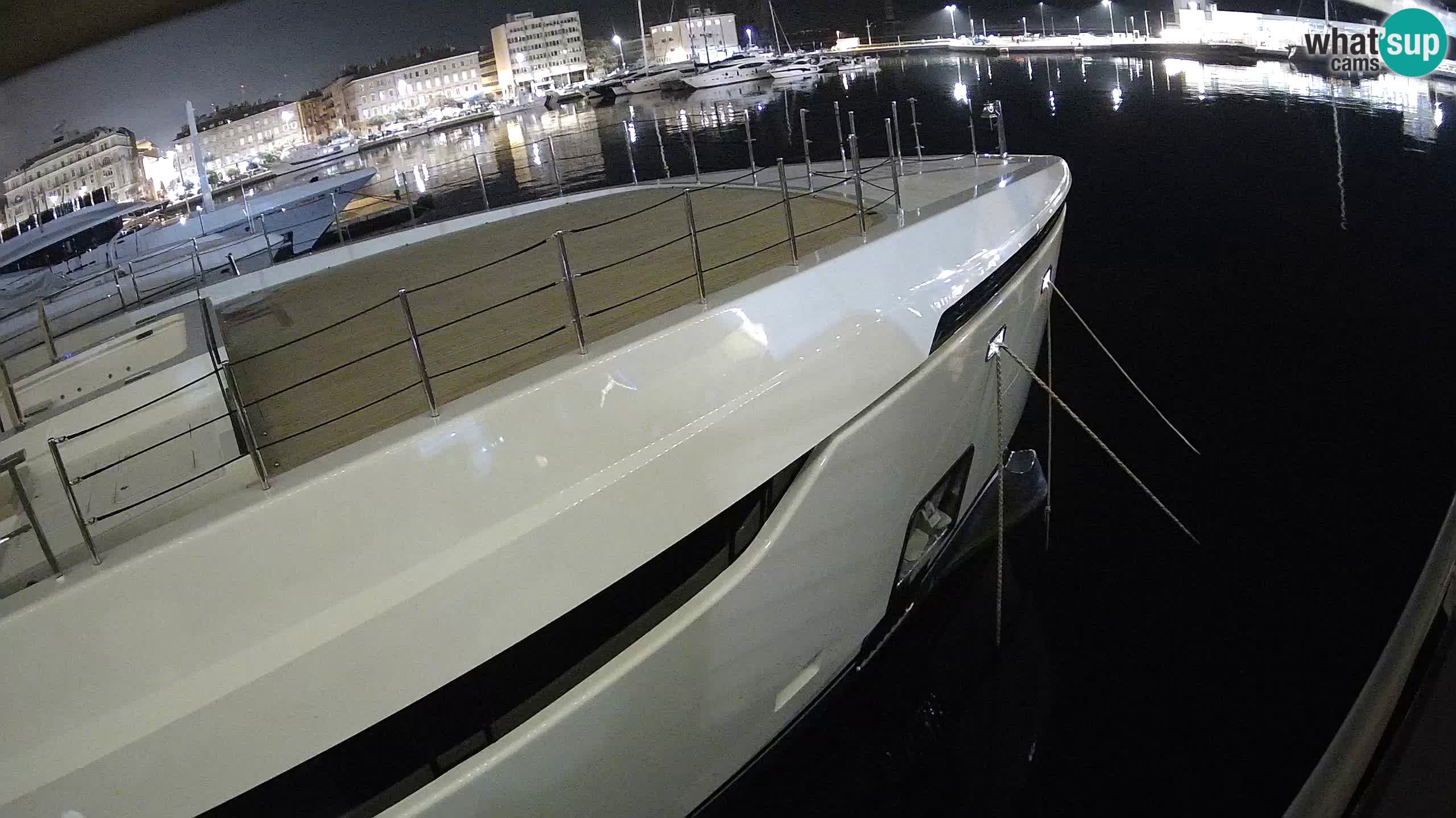 Rijeka – Botel Marina web kamera