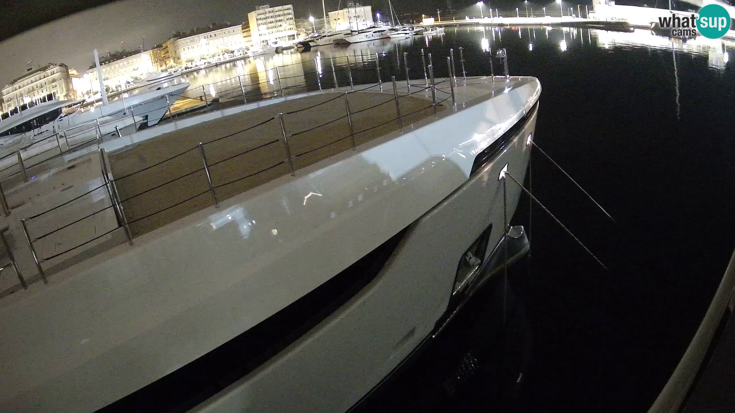 Rijeka – Botel Marina webcam en direct