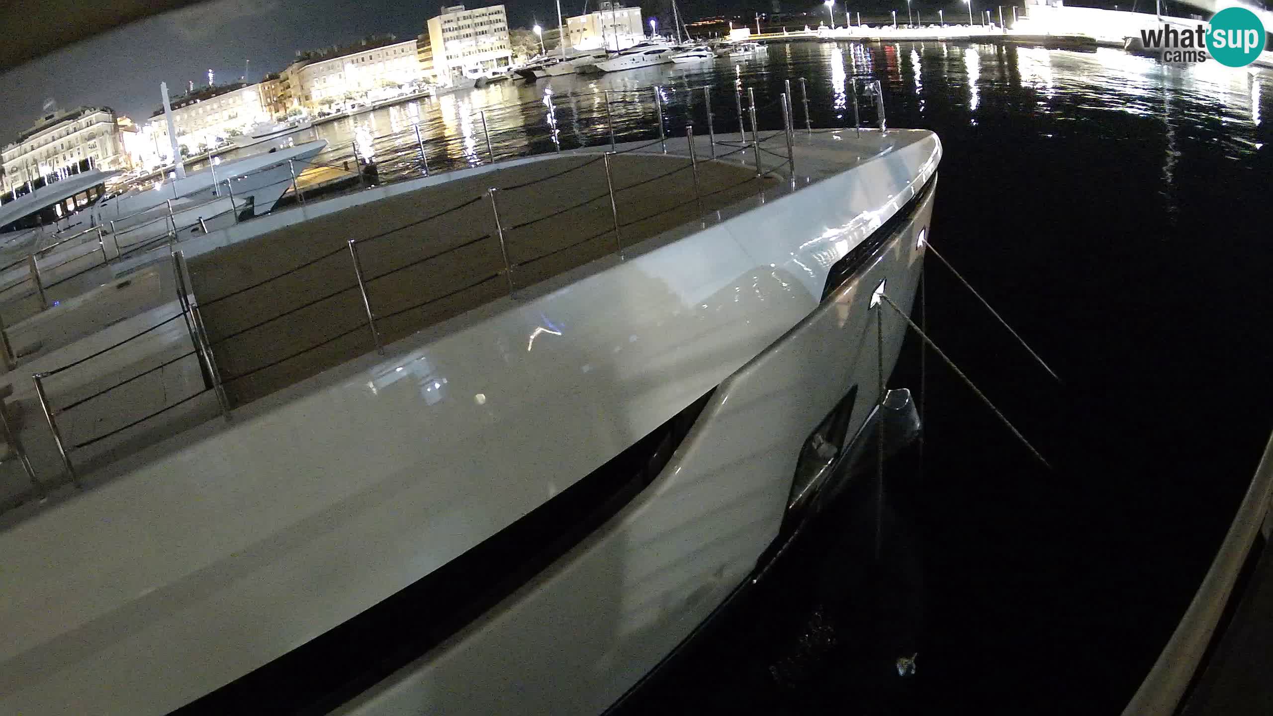 Botel Marina cámara web en vivo Rijeka