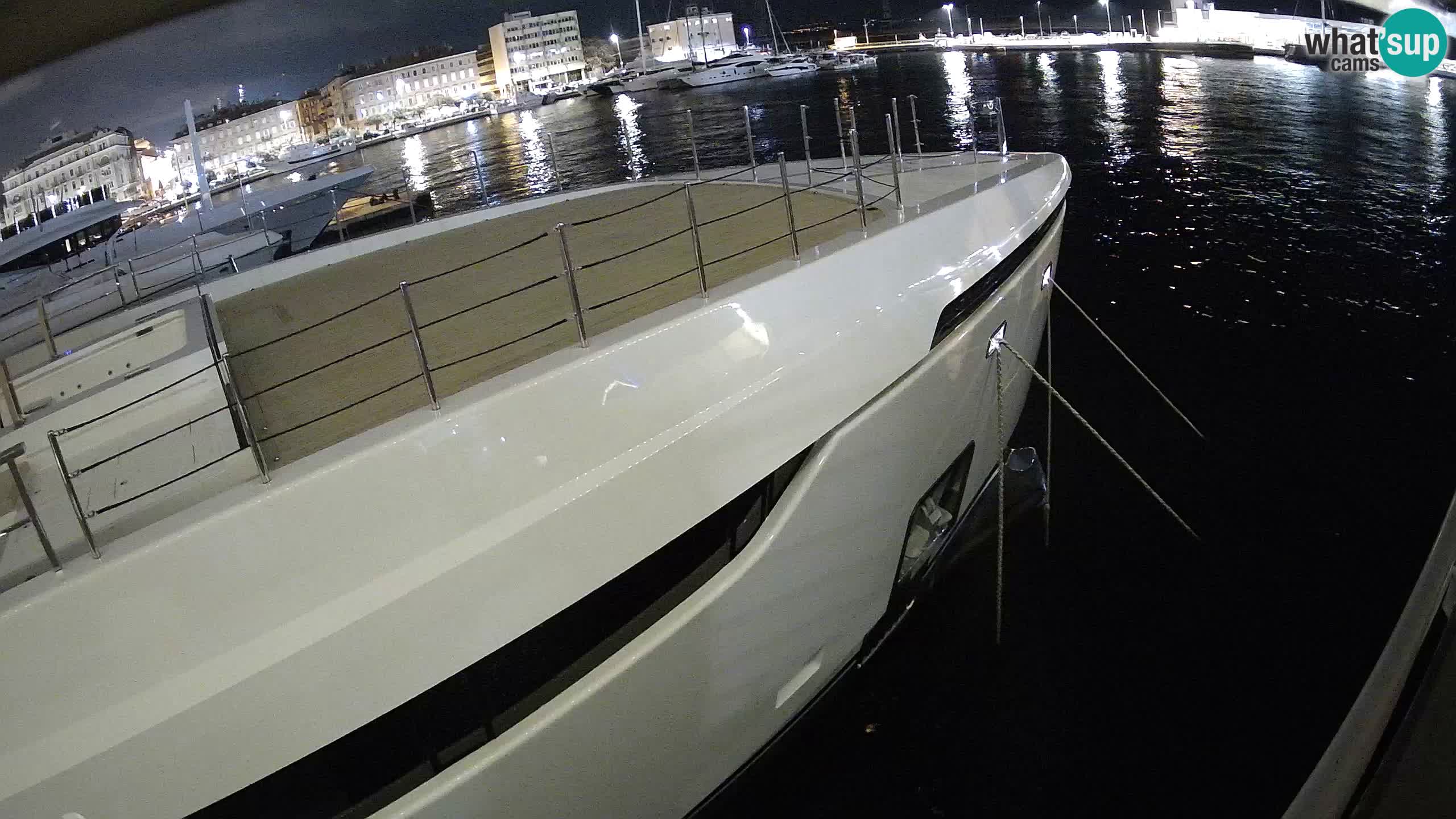 Botel Marina cámara web en vivo Rijeka