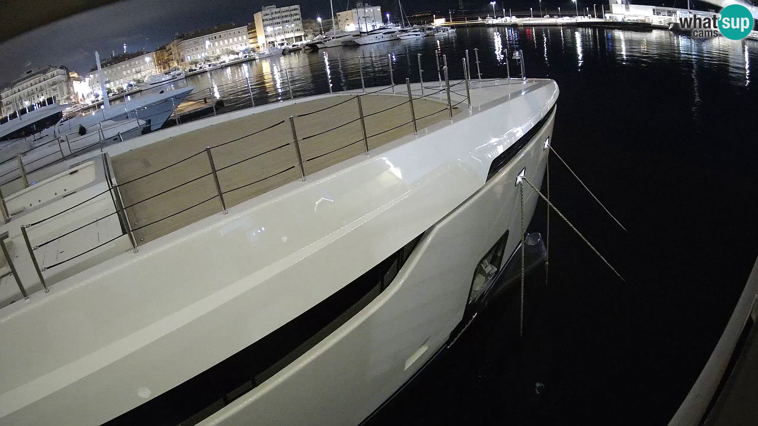 Botel Marina cámara web en vivo Rijeka