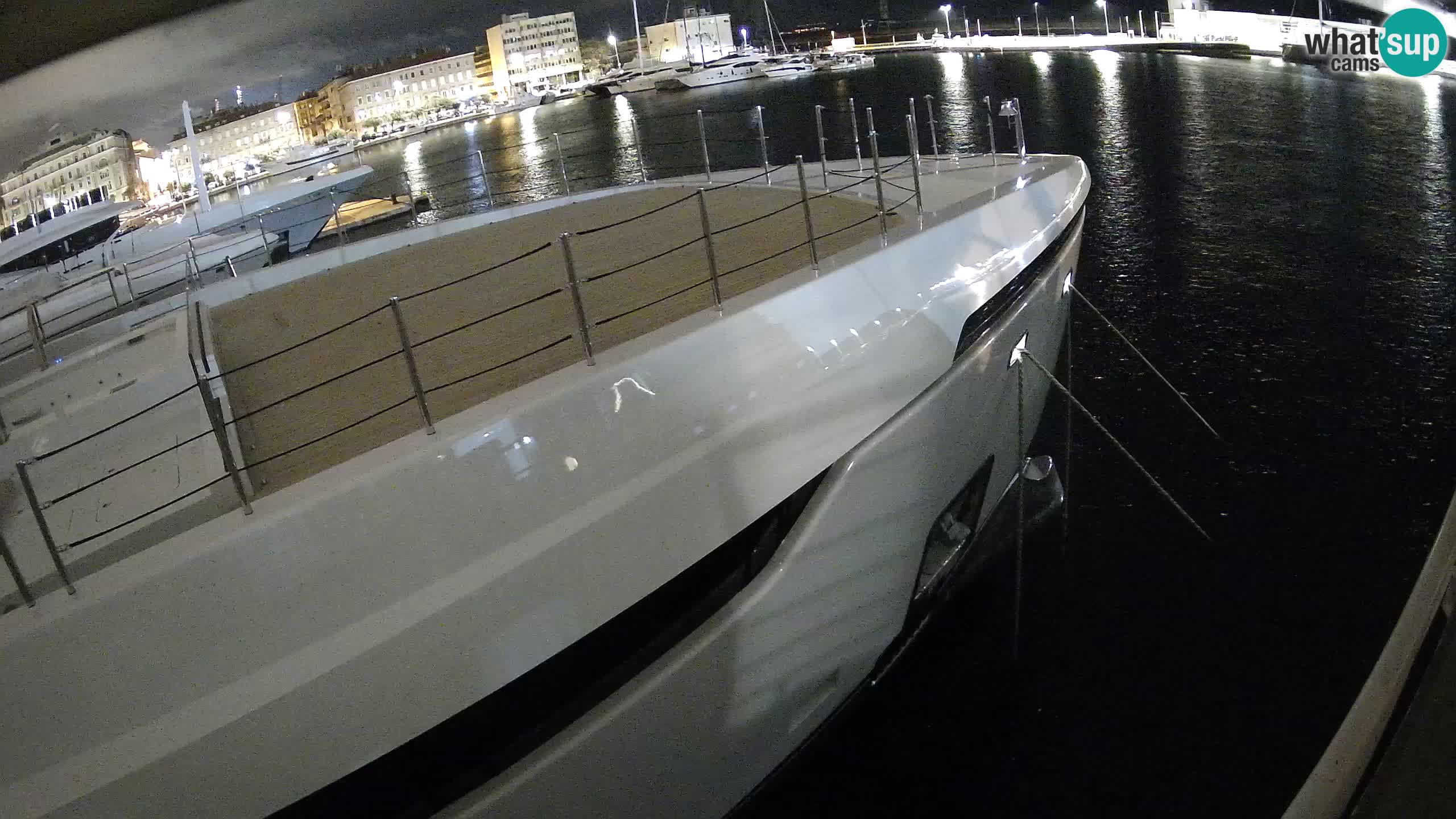 Reka – Botel Marina spletna kamera