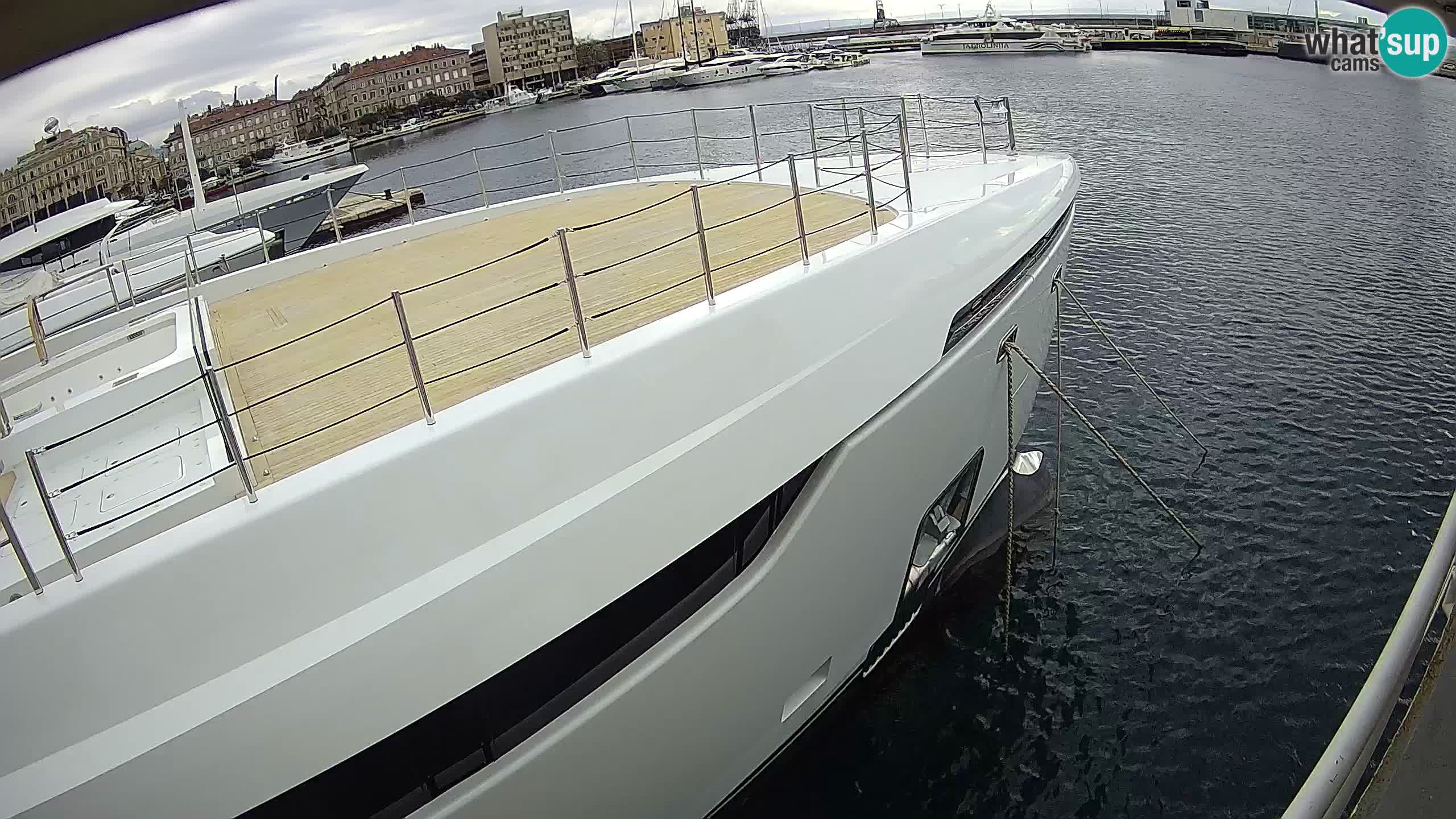 Rijeka – Botel Marina web kamera