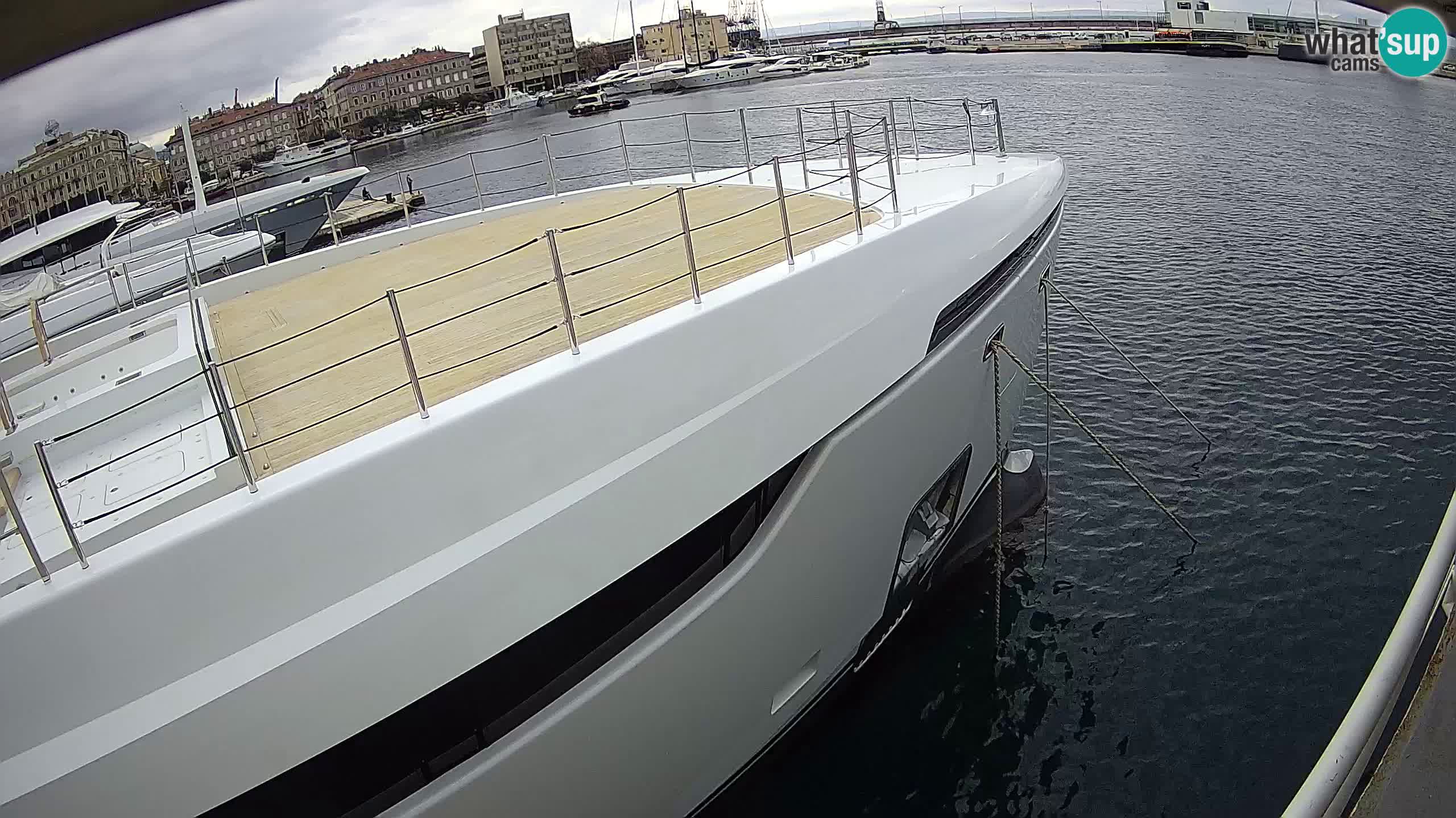 Rijeka – Botel Marina web kamera