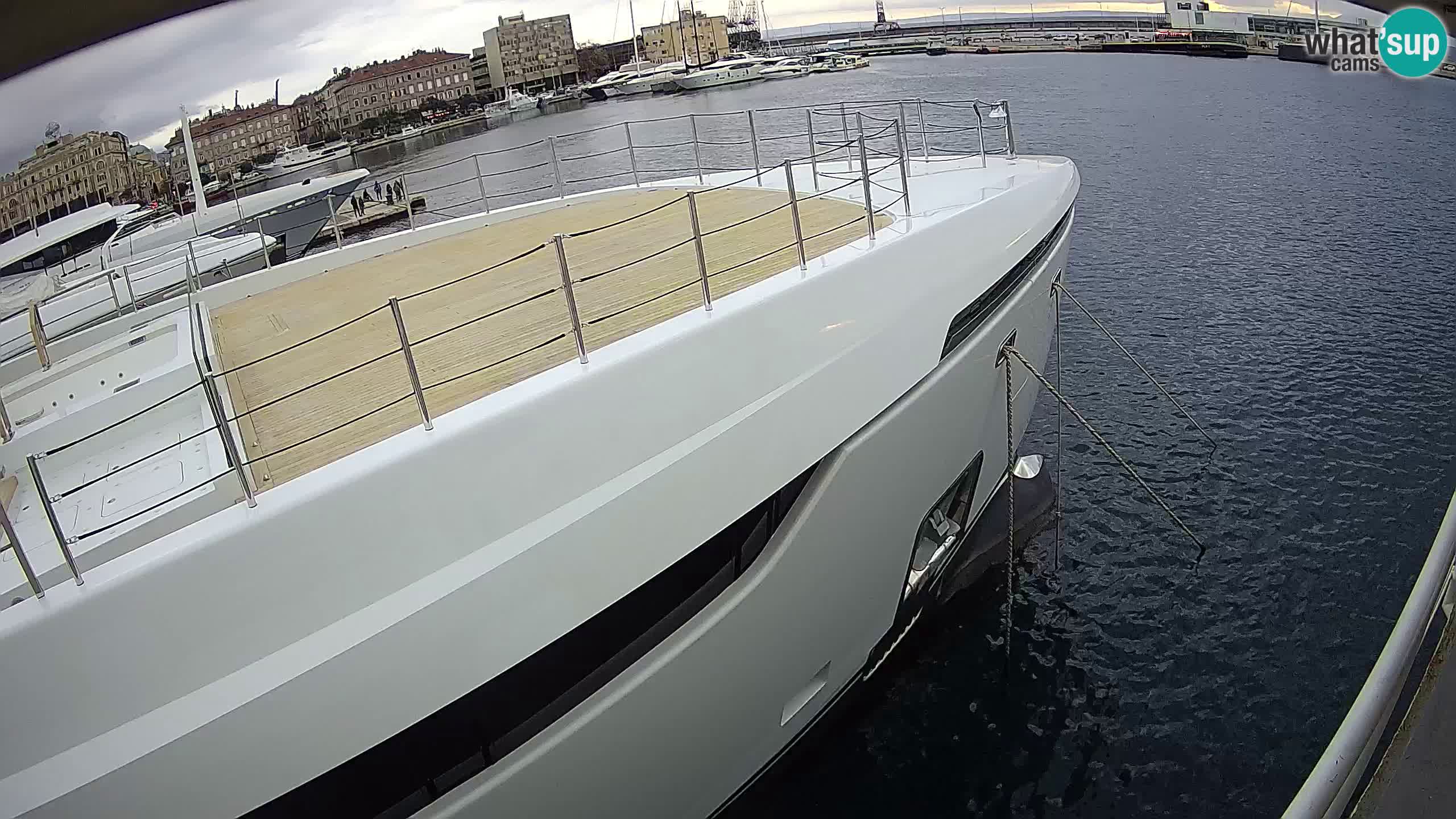 Reka – Botel Marina spletna kamera