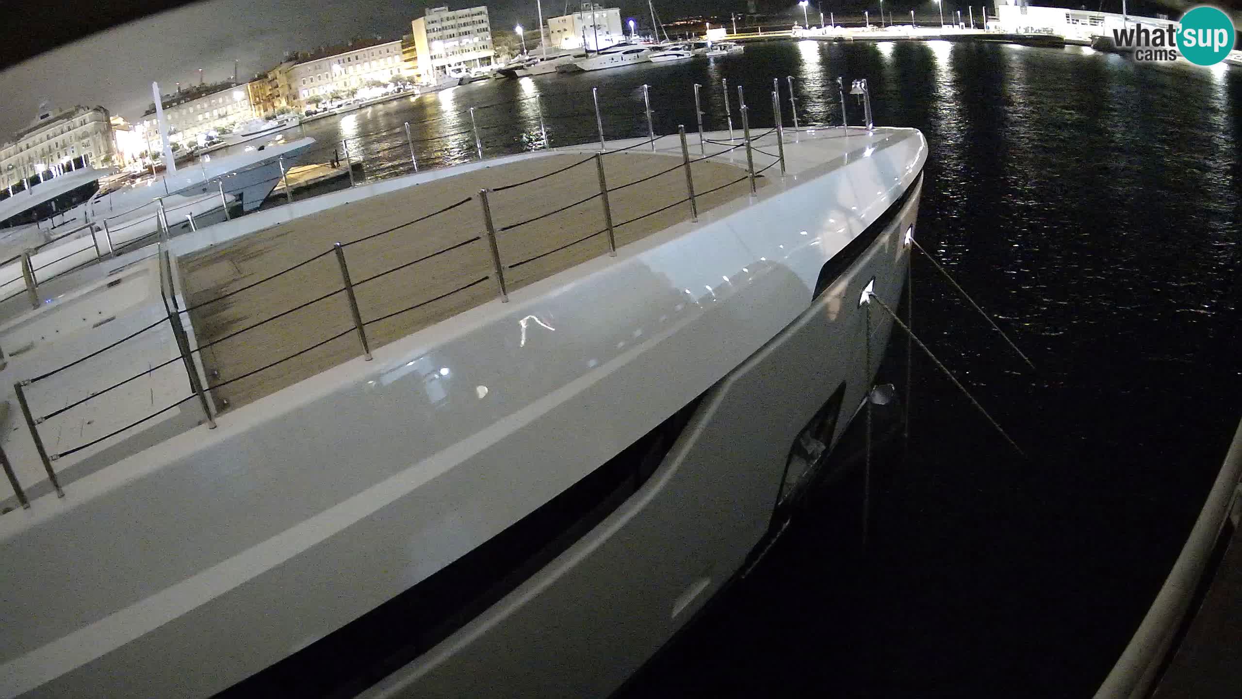 Rijeka – Botel Marina webcam en direct
