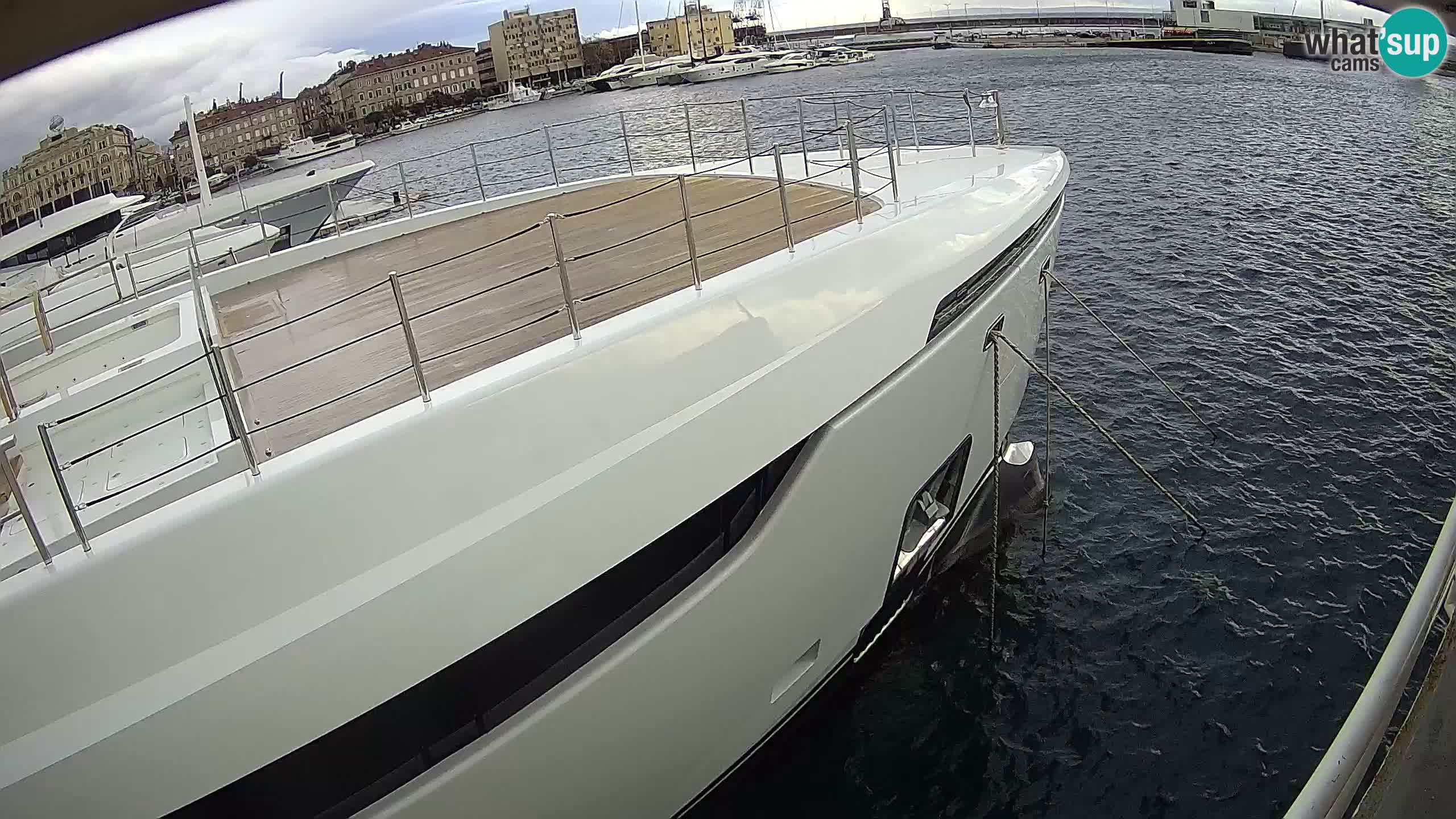 Rijeka – Botel Marina webcam en direct