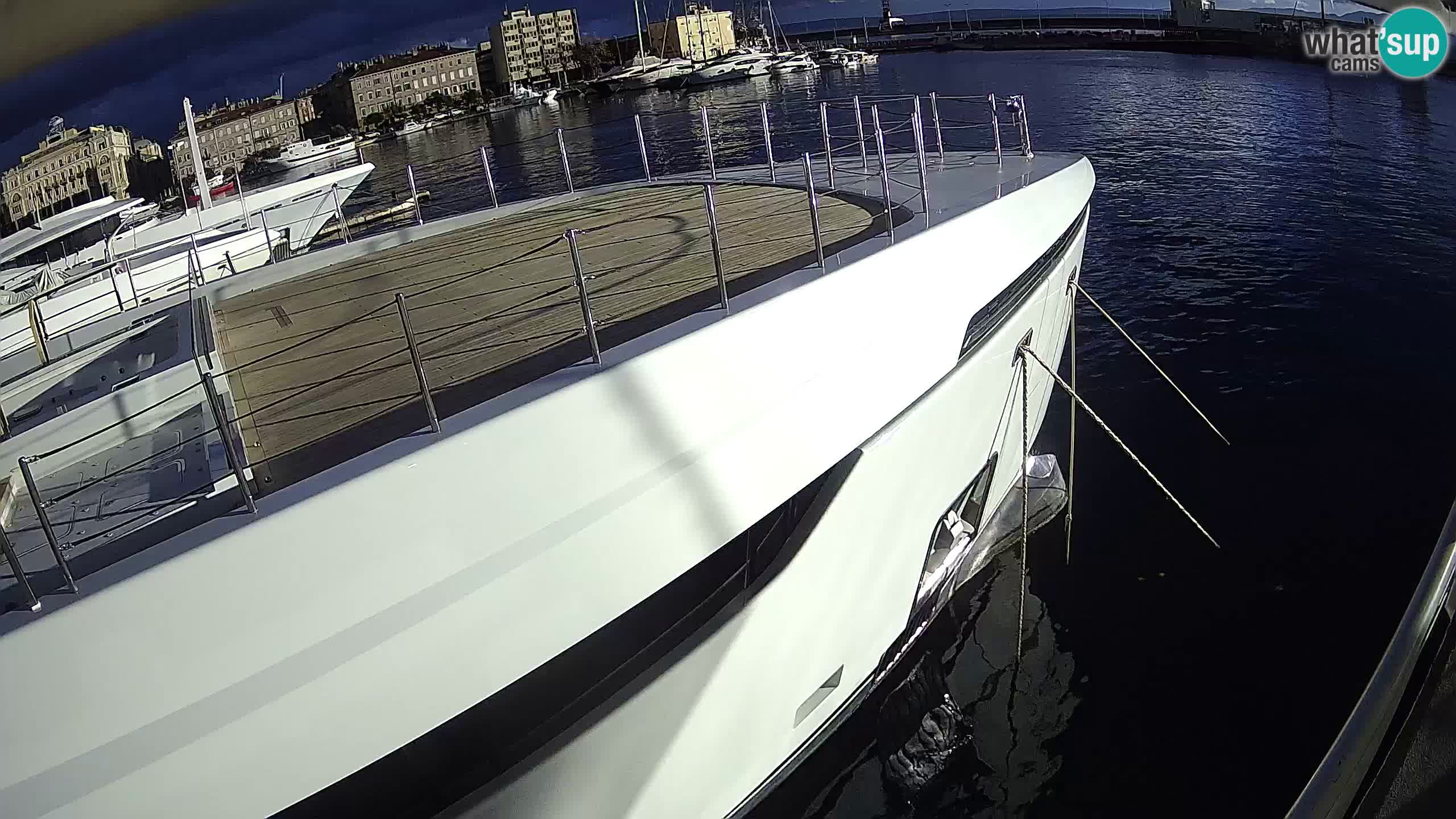 Rijeka – Botel Marina web kamera