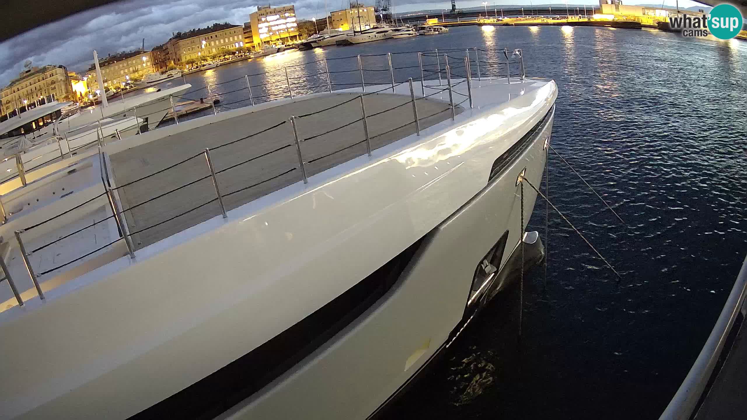 Rijeka – Botel Marina webcam en direct
