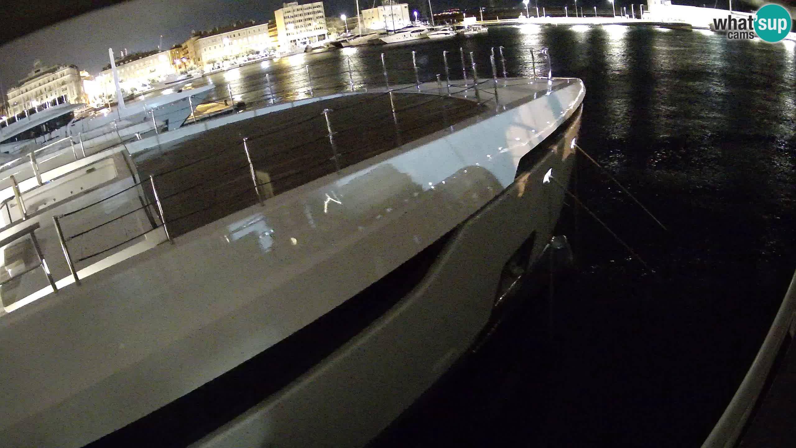 Rijeka – Botel Marina web kamera