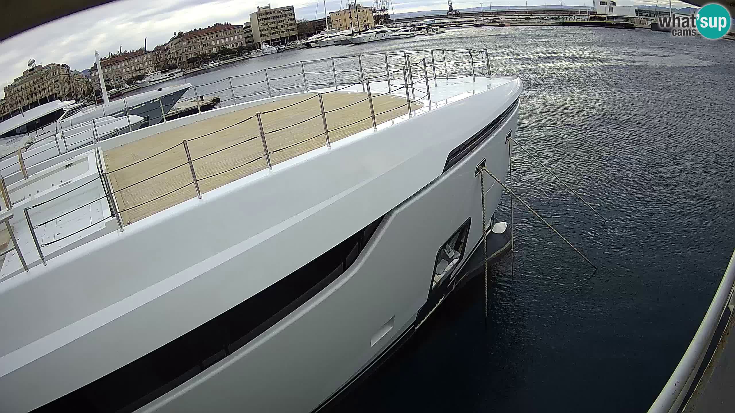 Reka – Botel Marina spletna kamera