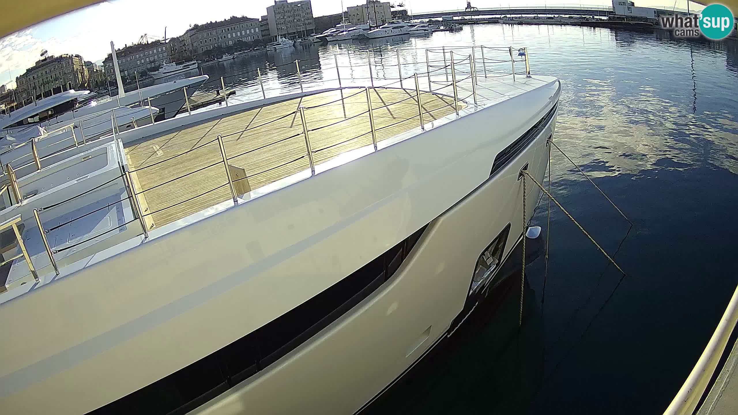Rijeka – Botel Marina web kamera