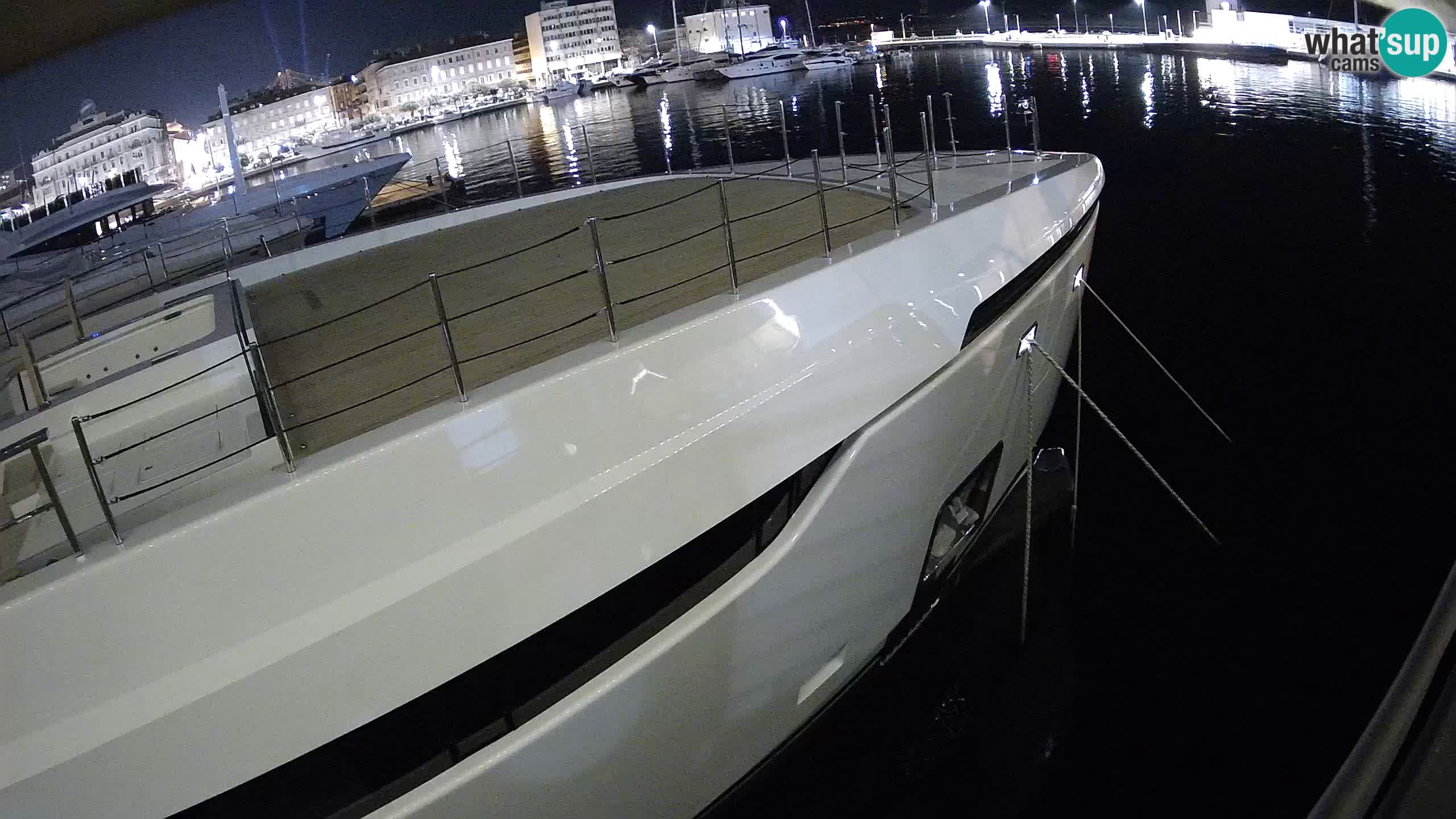 Botel Marina cámara web en vivo Rijeka