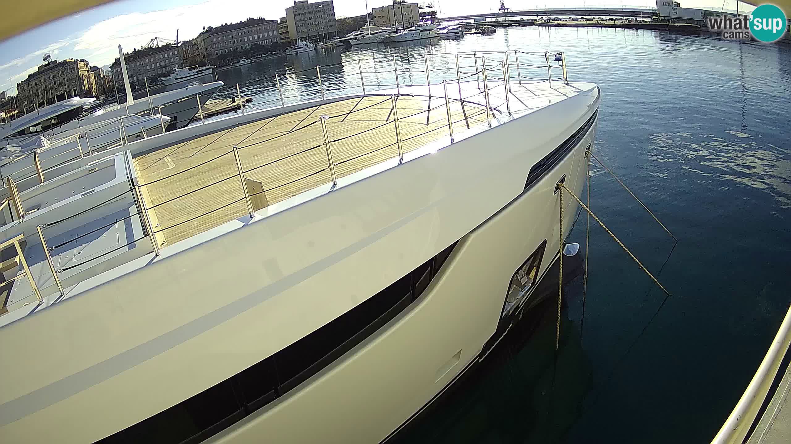 Reka – Botel Marina spletna kamera