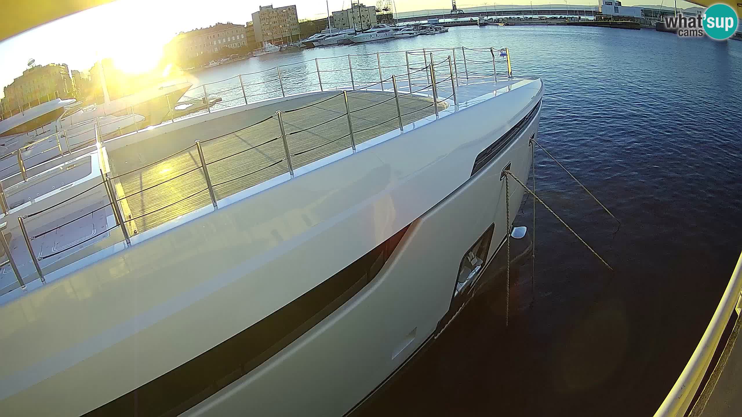 Rijeka – Botel Marina web kamera