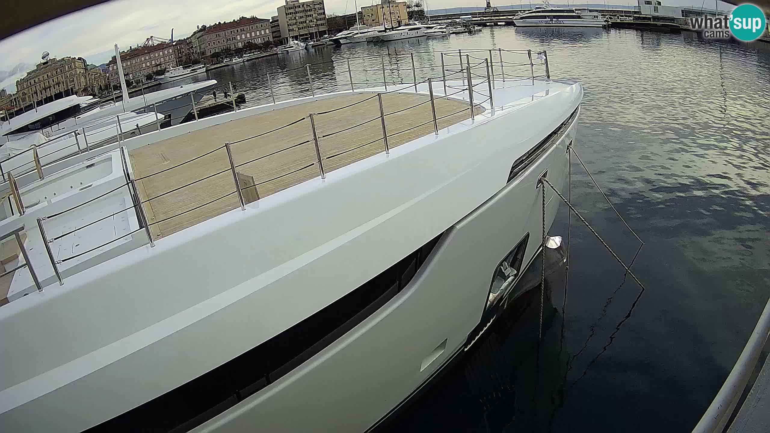 Botel Marina – Rijeka live cam