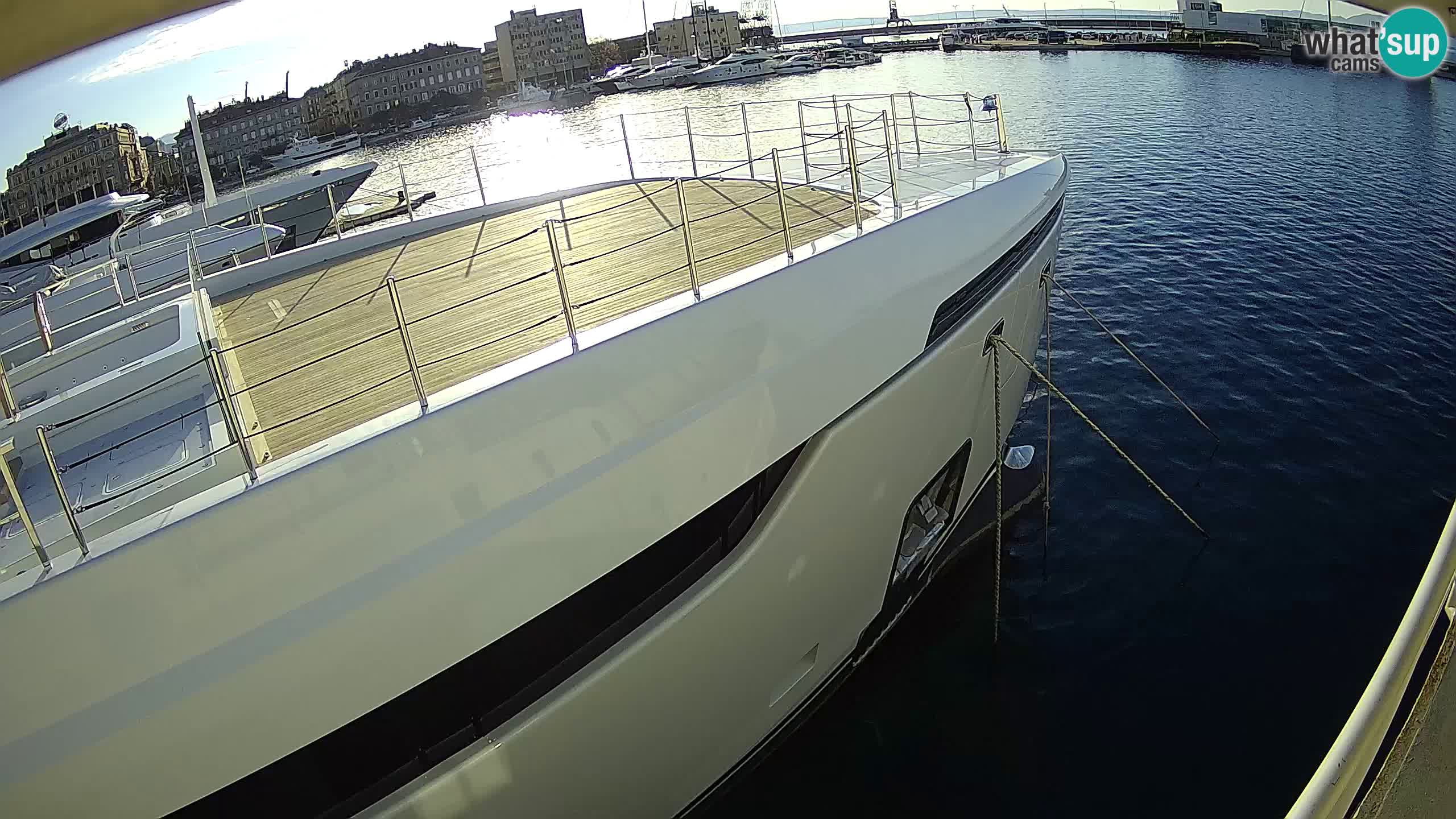 Rijeka – Botel Marina web kamera