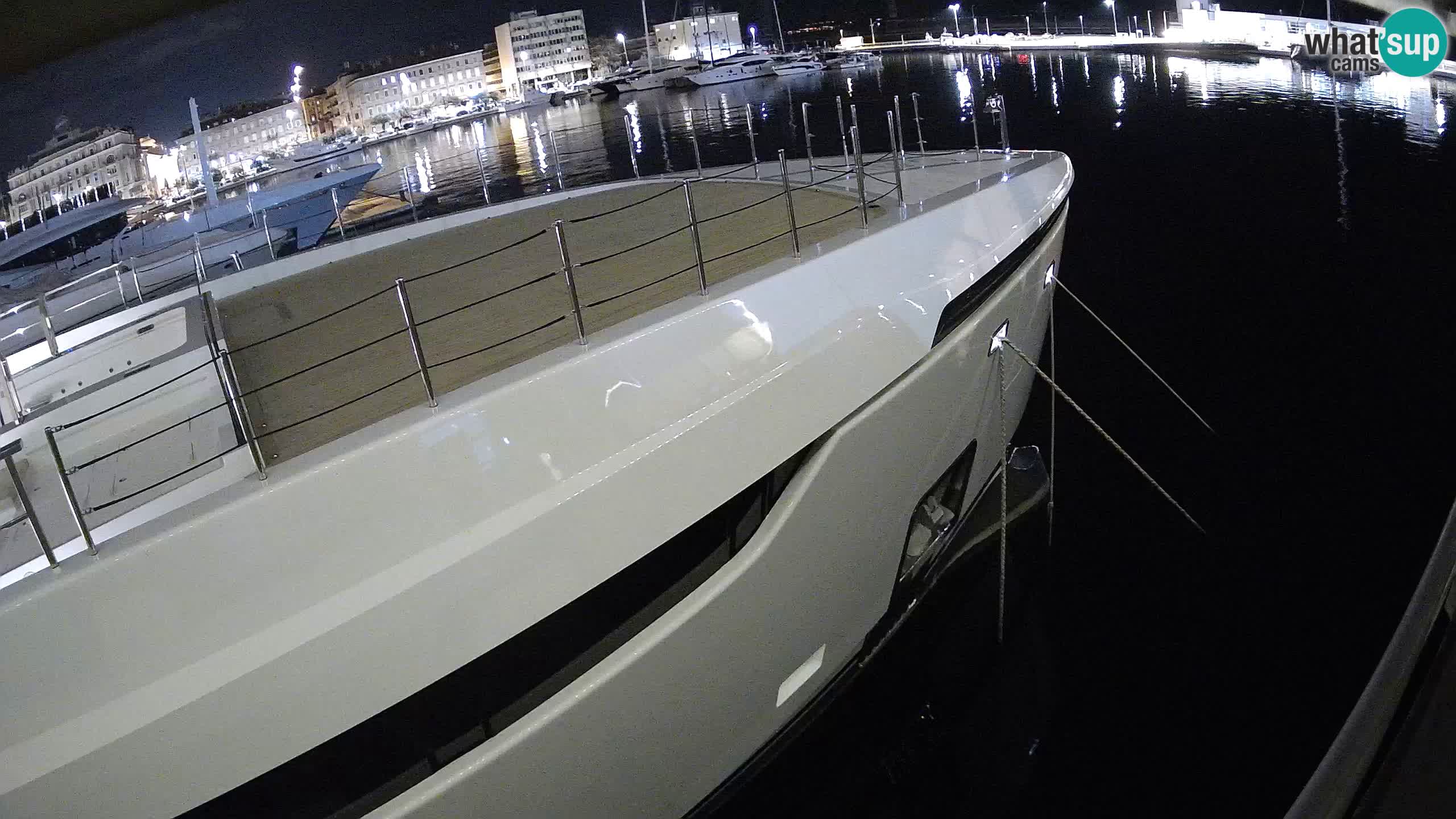 Rijeka – Botel Marina web kamera